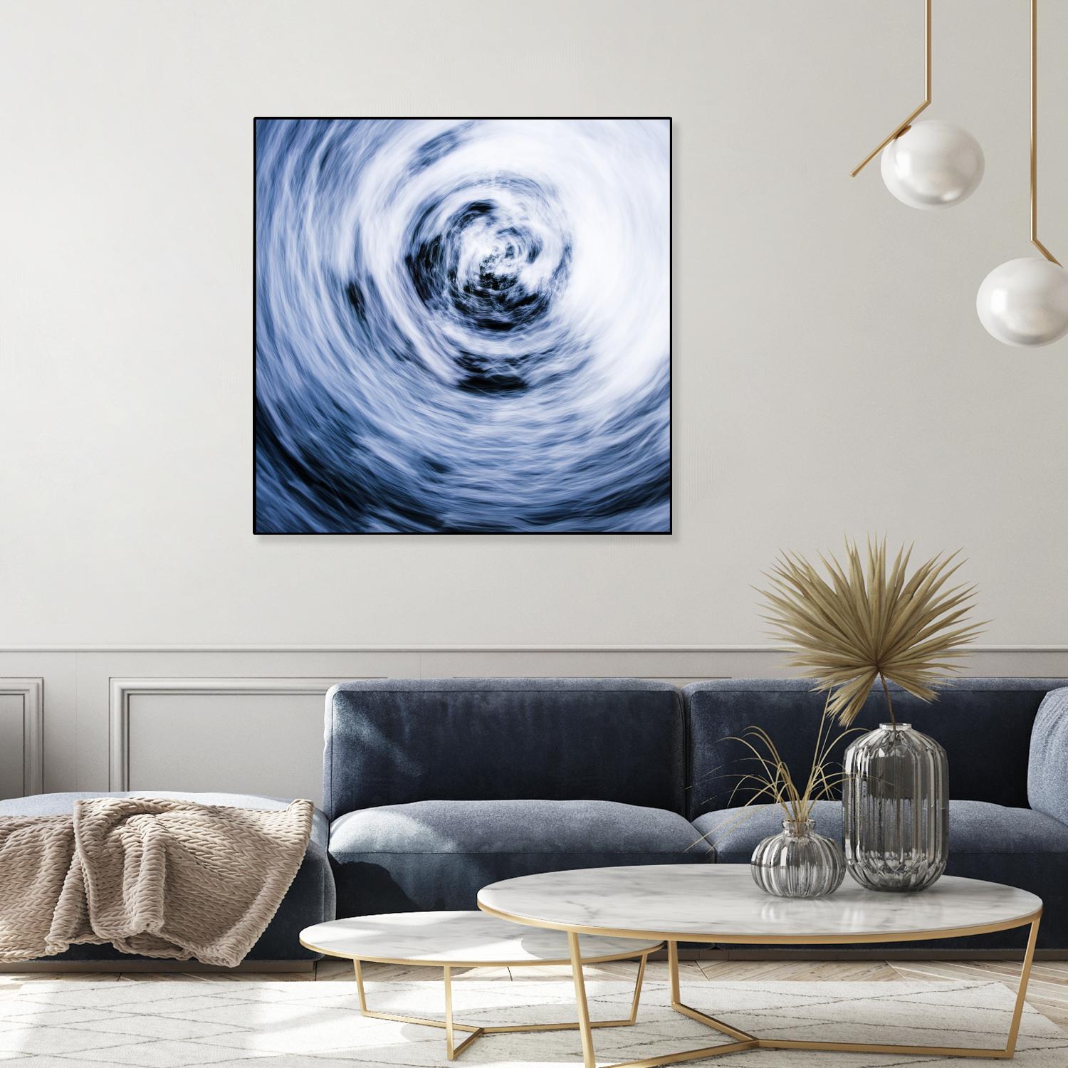 Forest Abstract 1 by Acer Images on GIANT ART - blue photo art