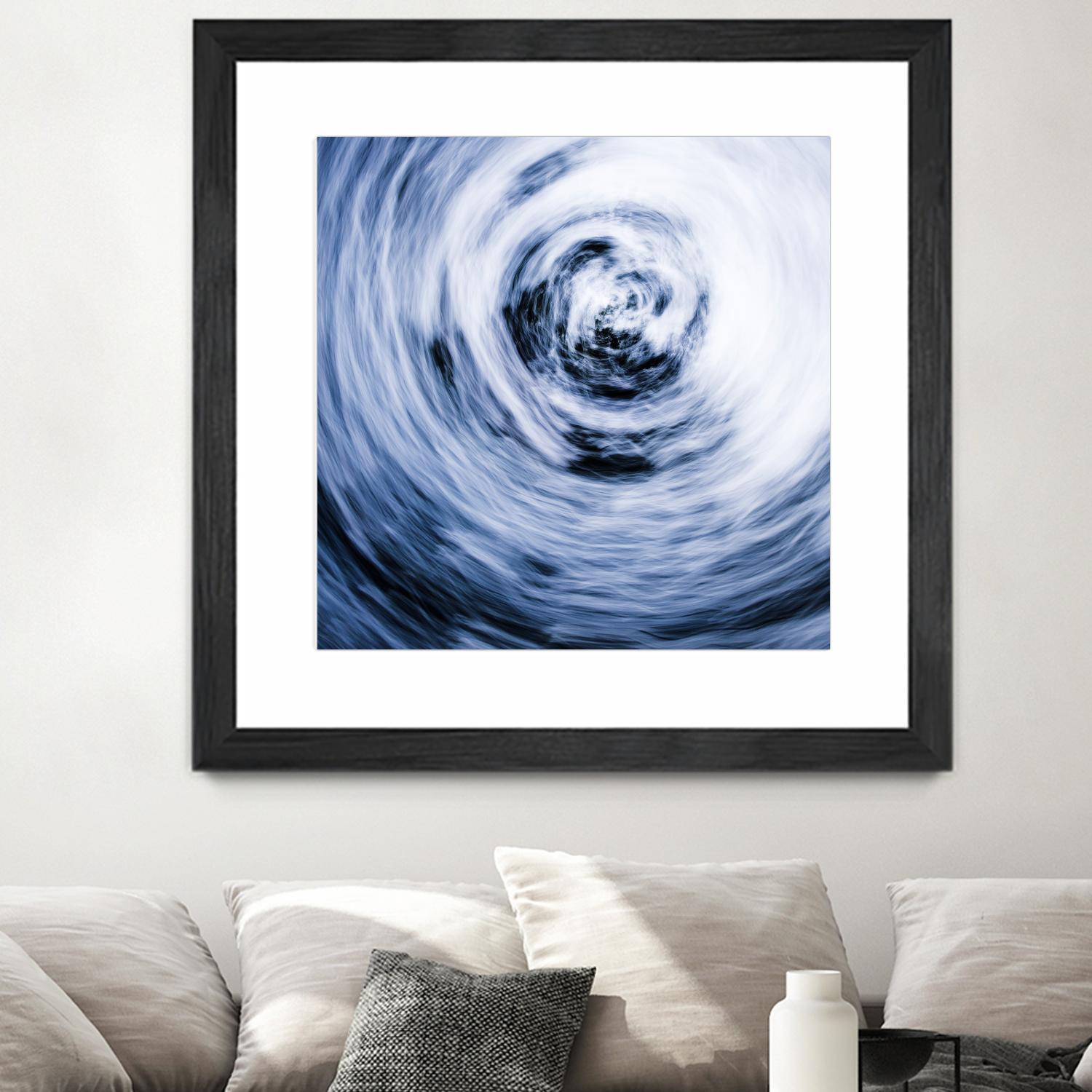 Forest Abstract 1 by Acer Images on GIANT ART - blue photo art