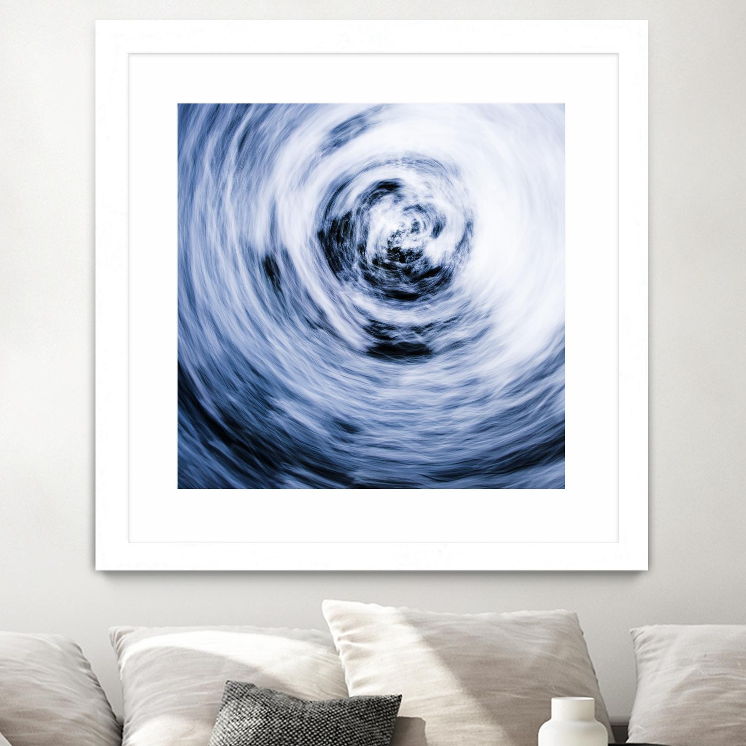 Forest Abstract 1 by Acer Images on GIANT ART - blue photo art