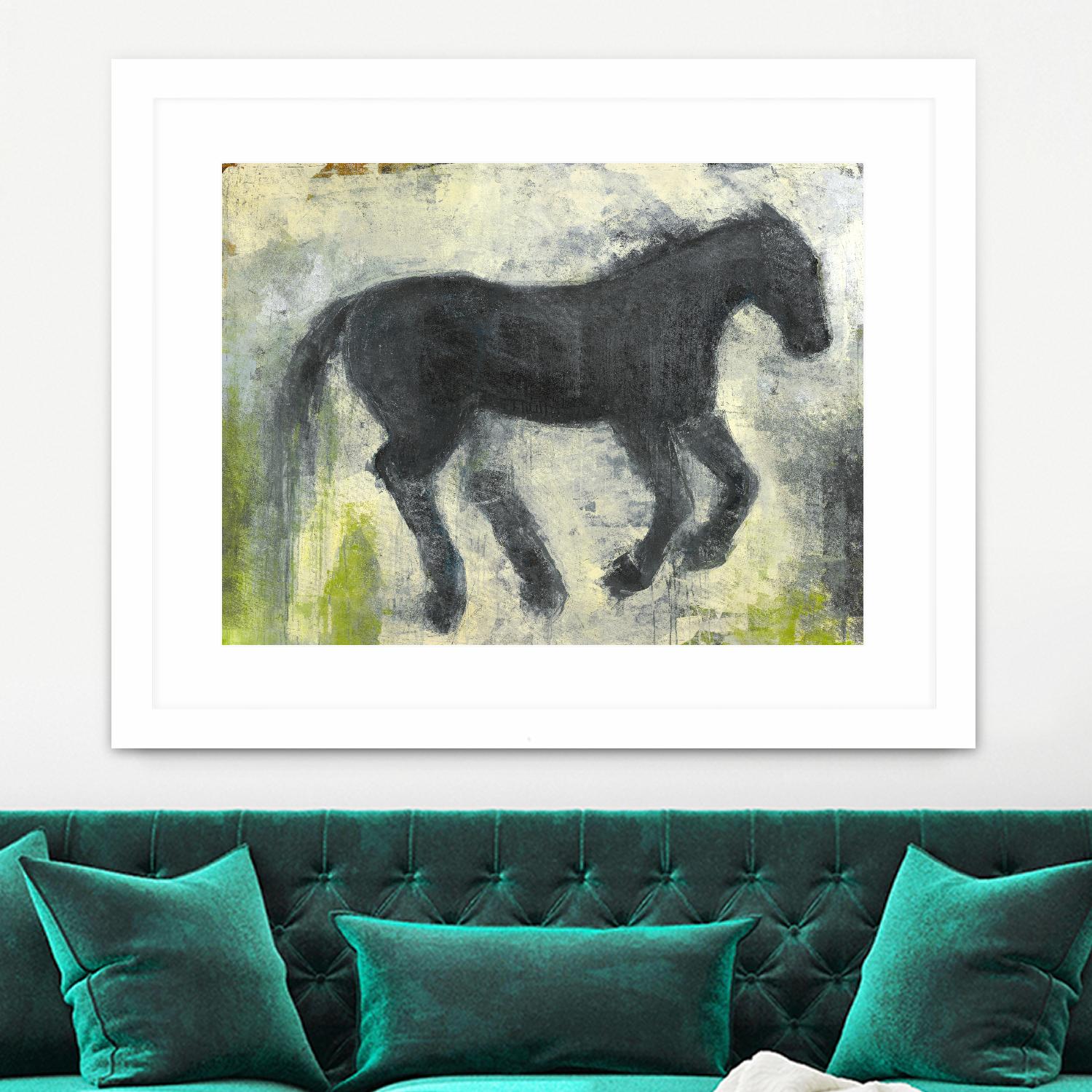 Transition Up by Maeve Harris on GIANT ART - grey animals