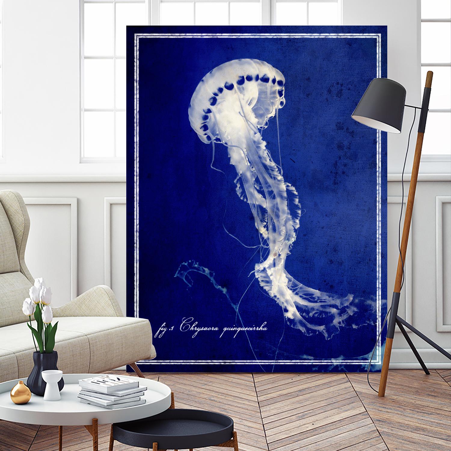 Marine Collection E by GI ArtLab on GIANT ART - blue nautical