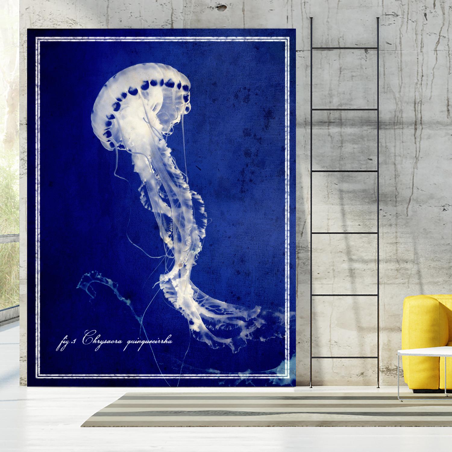 Marine Collection E by GI ArtLab on GIANT ART - blue nautical