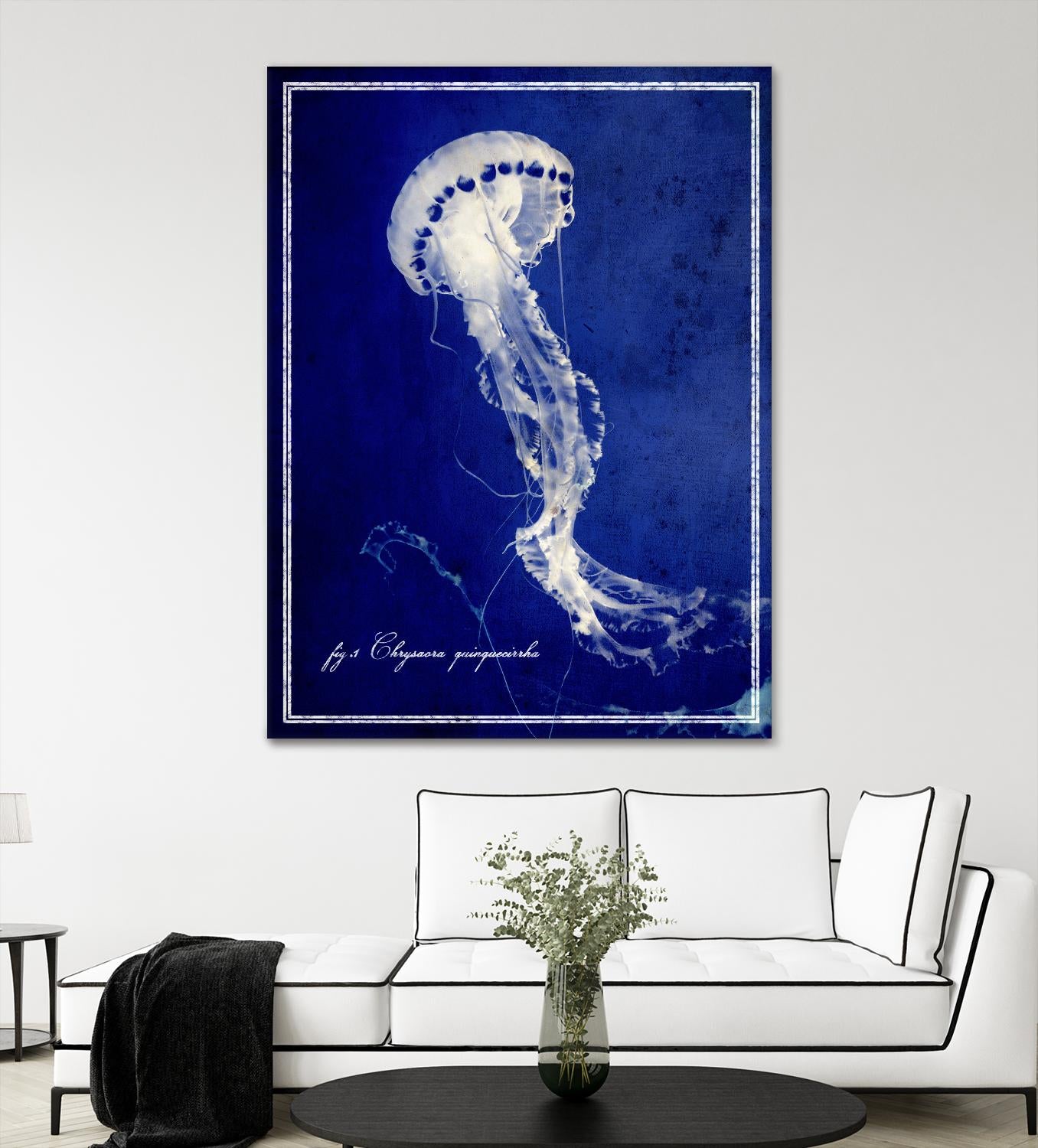 Marine Collection E by GI ArtLab on GIANT ART - blue nautical