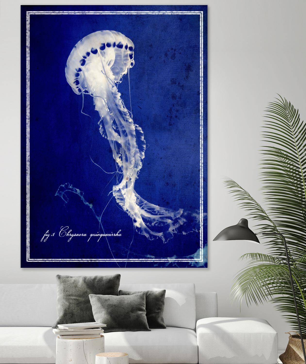 Marine Collection E by GI ArtLab on GIANT ART - blue nautical