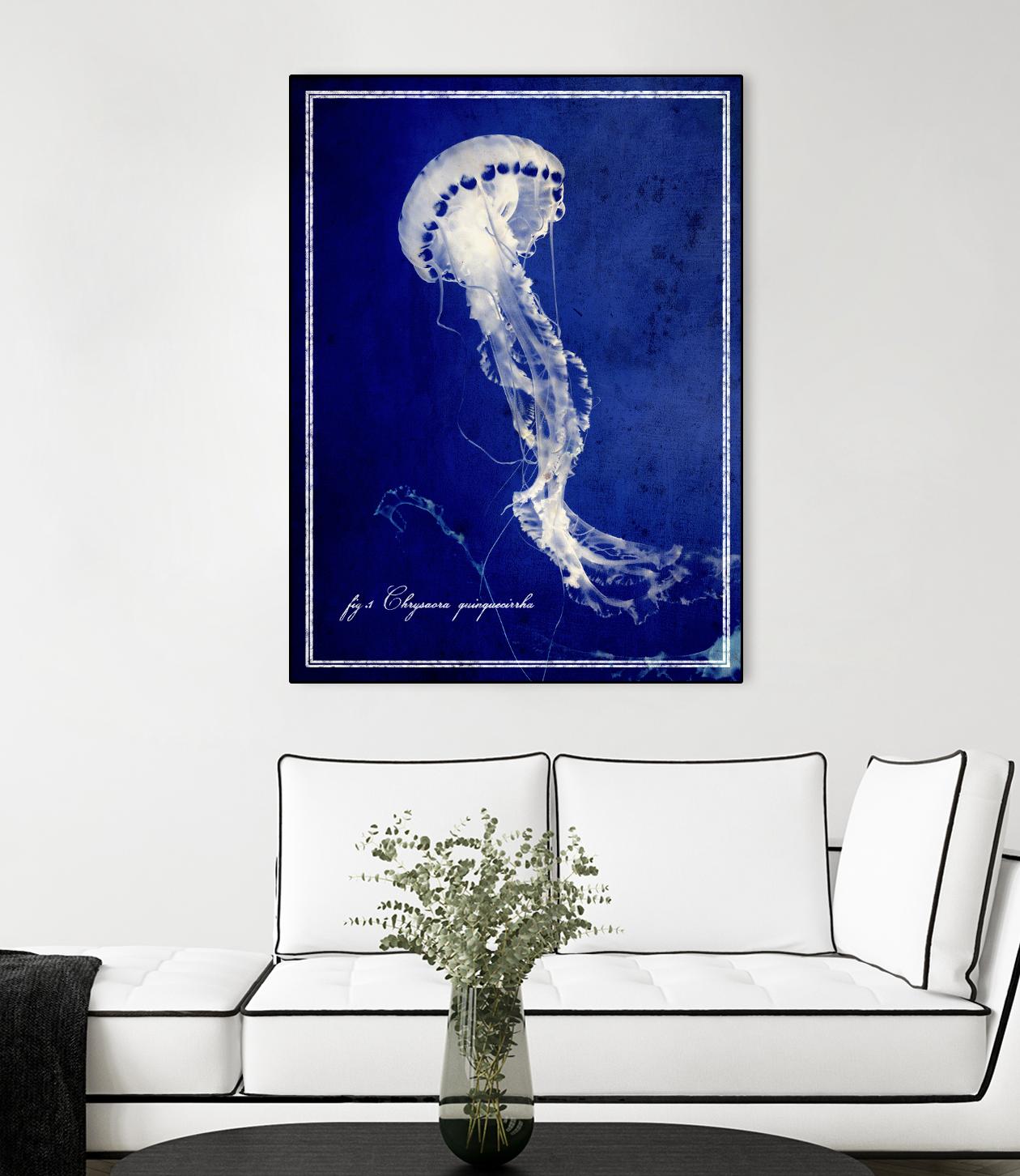 Marine Collection E by GI ArtLab on GIANT ART - blue nautical