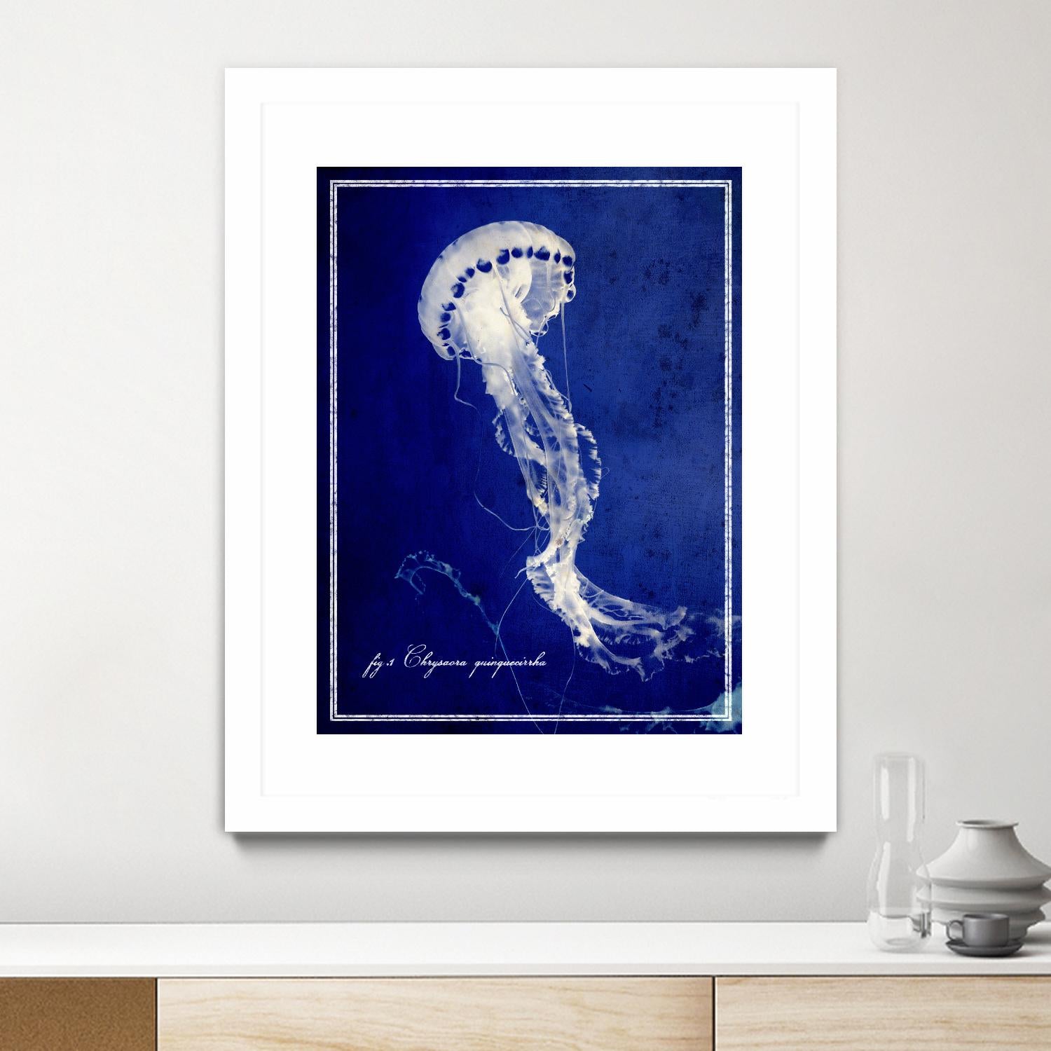 Marine Collection E by GI ArtLab on GIANT ART - blue nautical