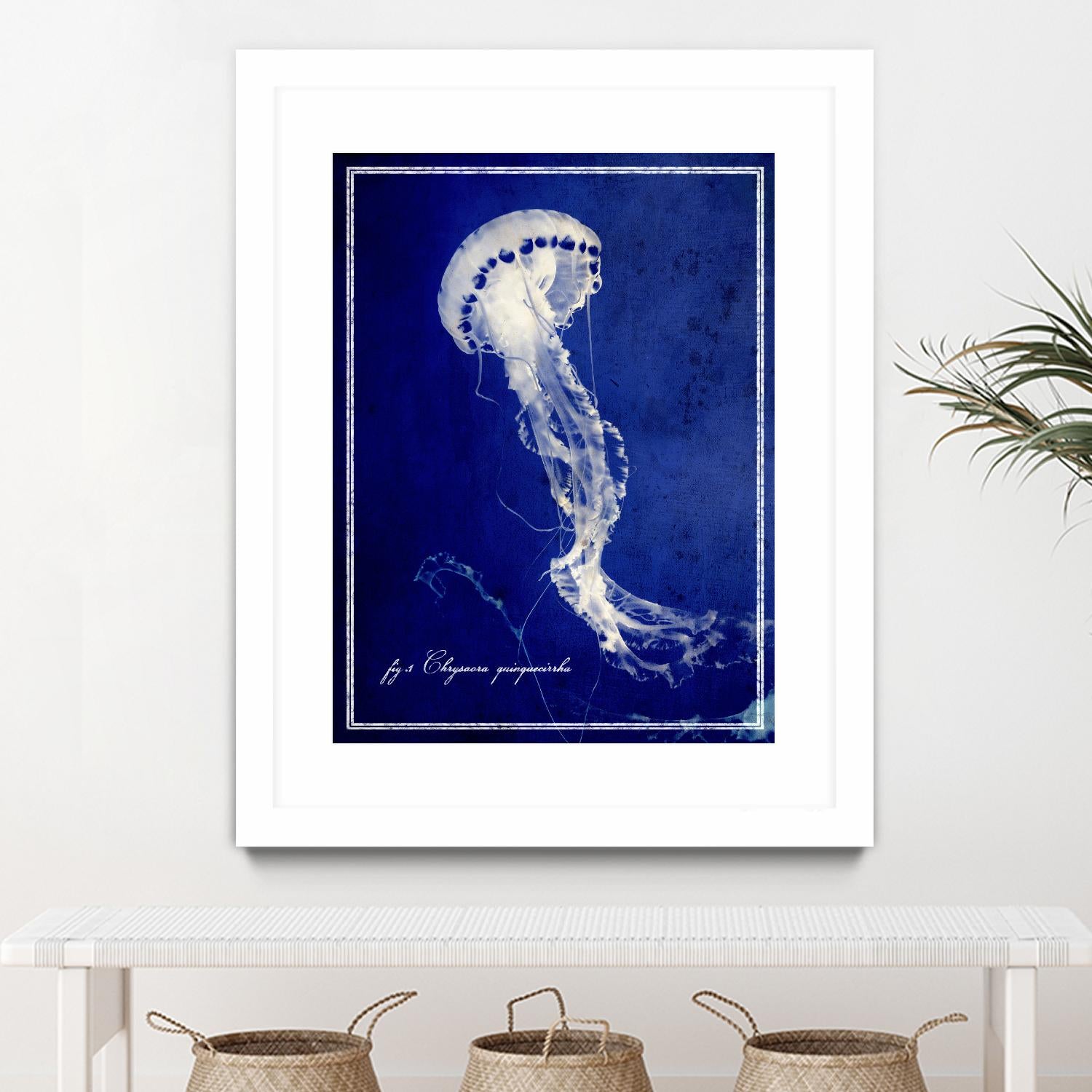 Marine Collection E by GI ArtLab on GIANT ART - blue nautical