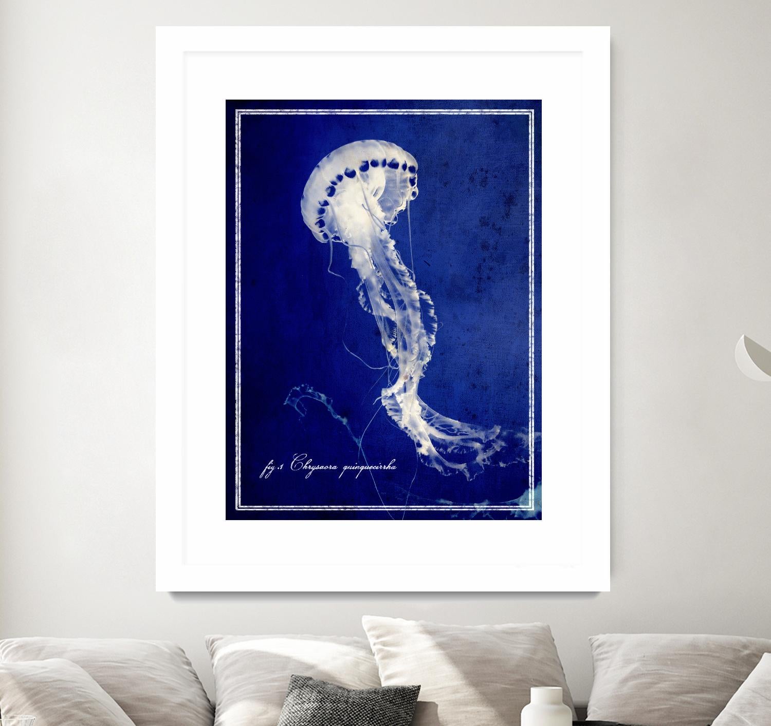 Marine Collection E by GI ArtLab on GIANT ART - blue nautical