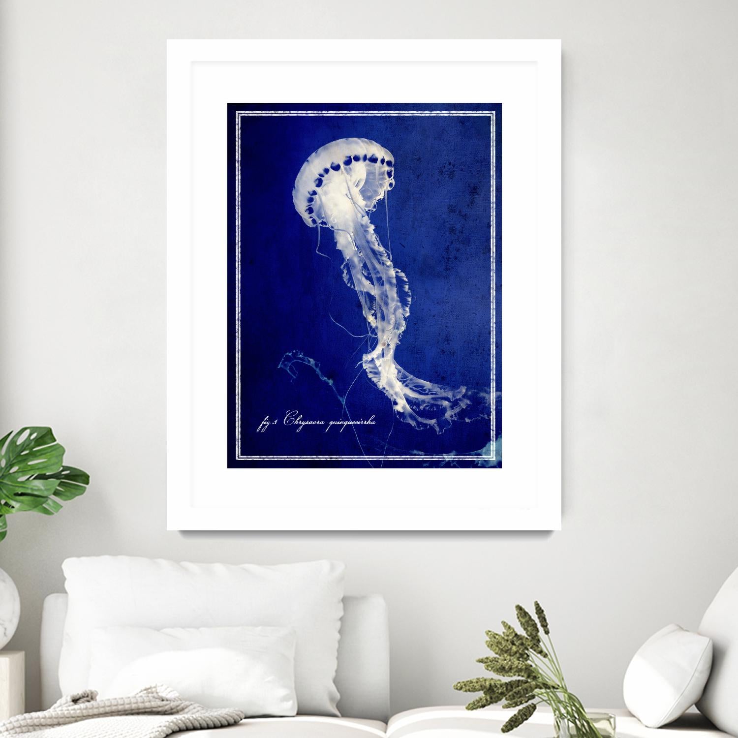 Marine Collection E by GI ArtLab on GIANT ART - blue nautical