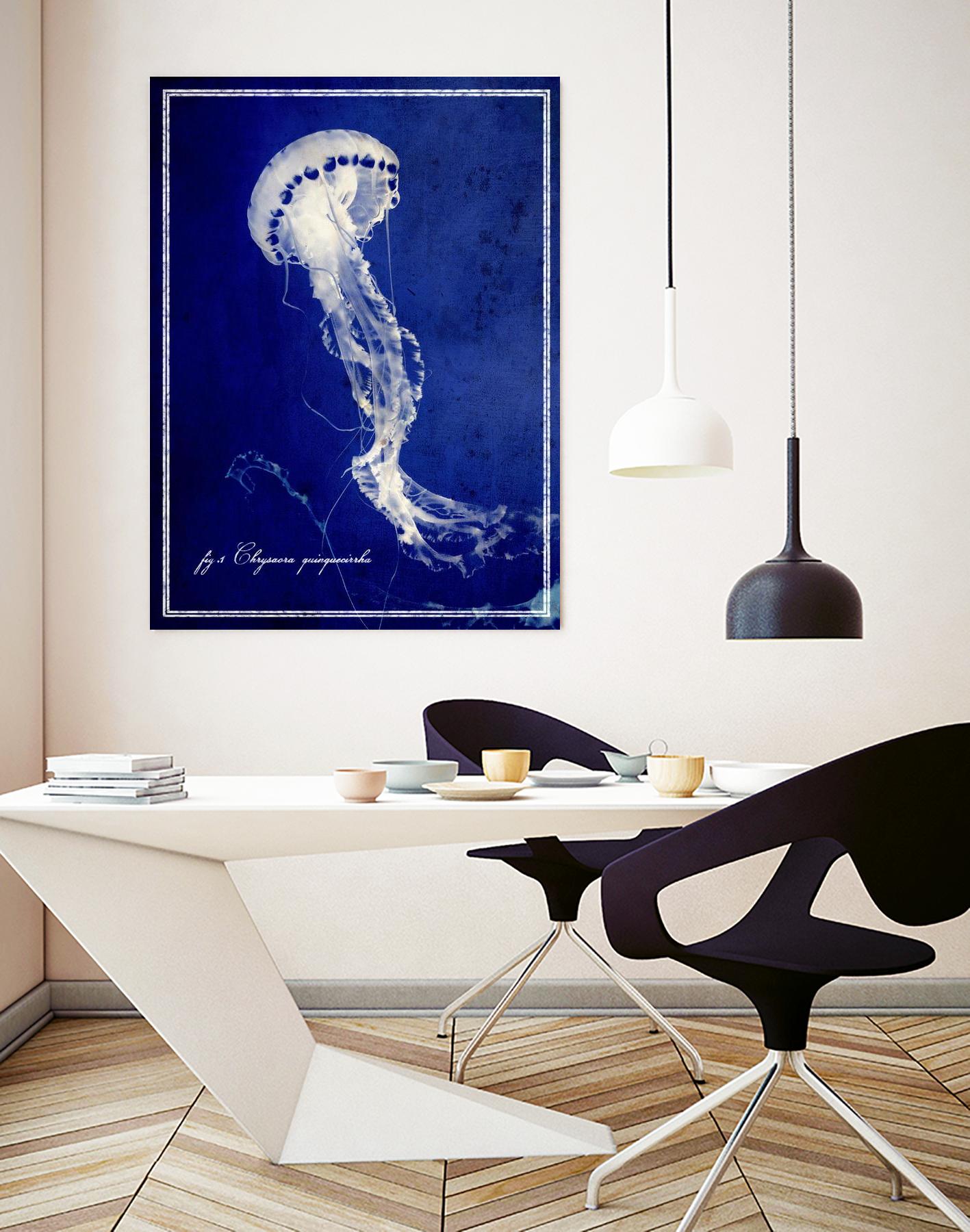 Marine Collection E by GI ArtLab on GIANT ART - blue nautical
