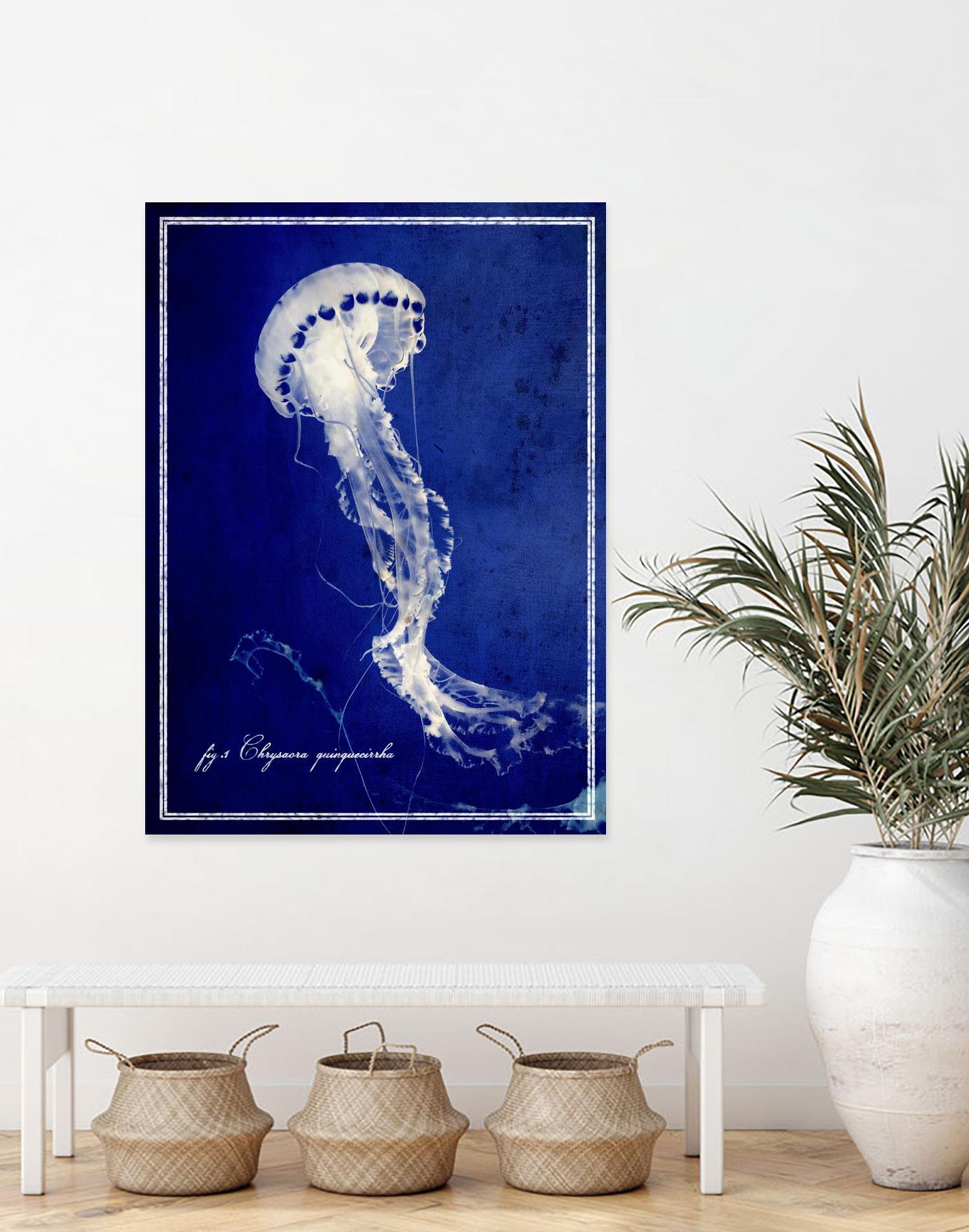 Marine Collection E by GI ArtLab on GIANT ART - blue nautical
