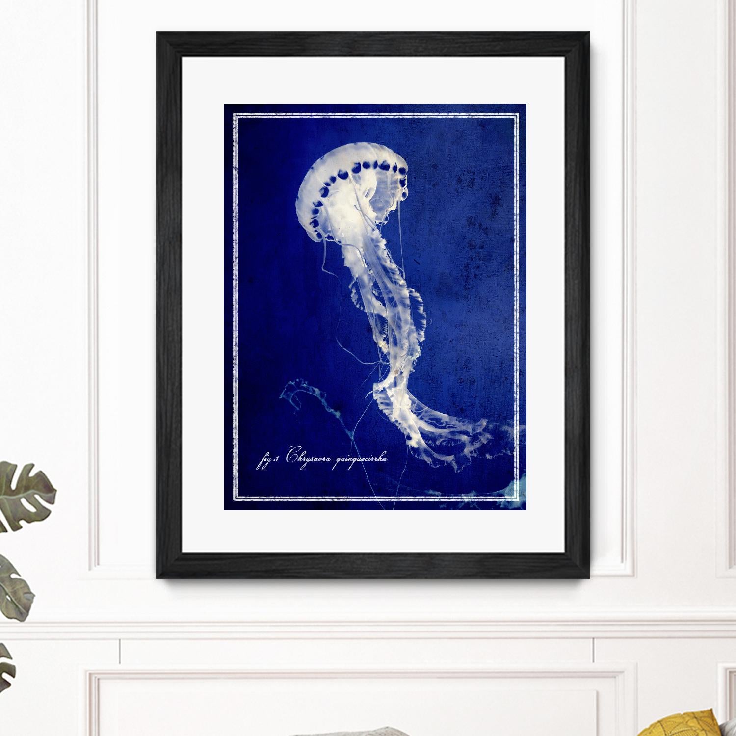 Marine Collection E by GI ArtLab on GIANT ART - blue nautical