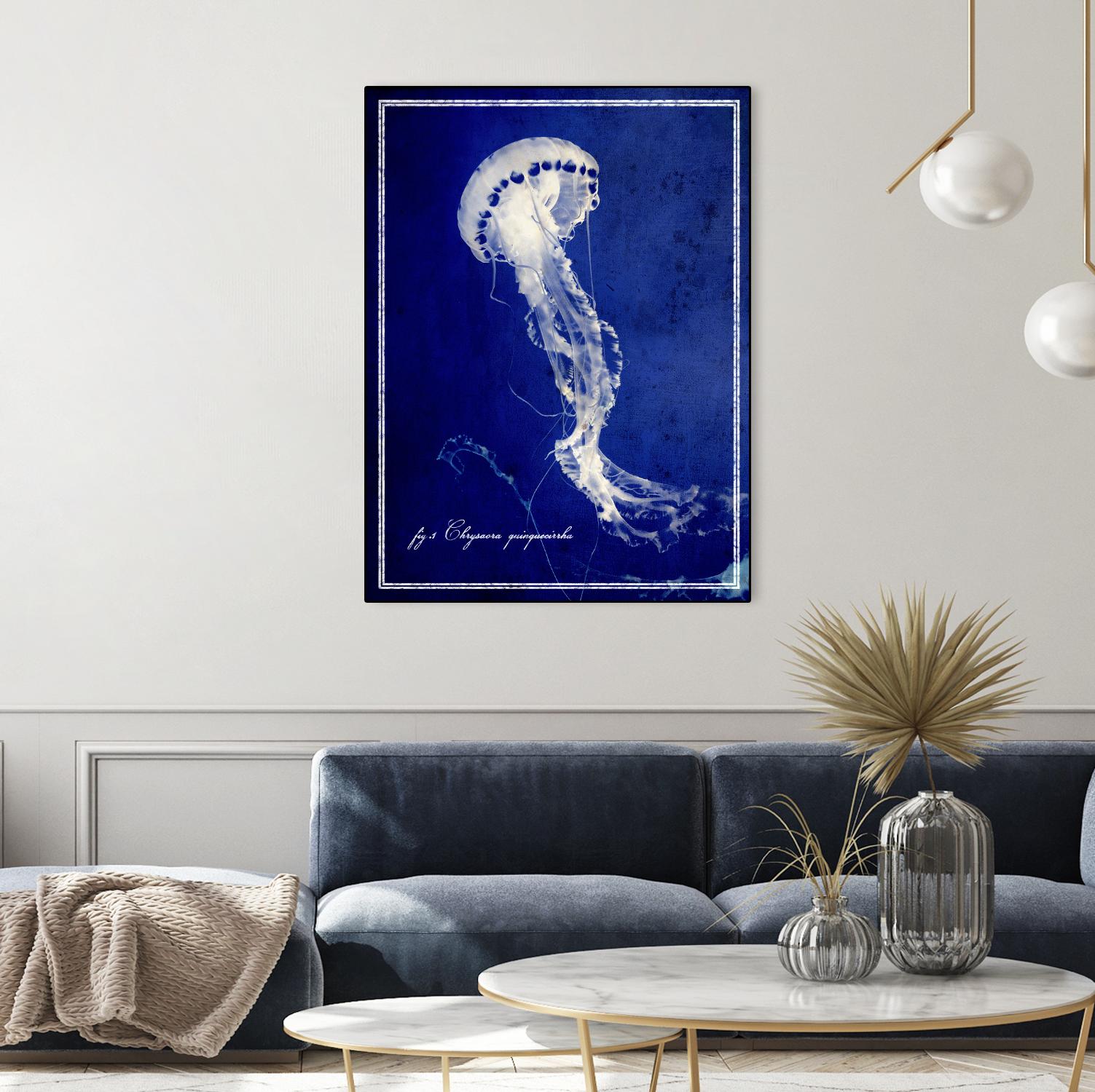 Marine Collection E by GI ArtLab on GIANT ART - blue nautical