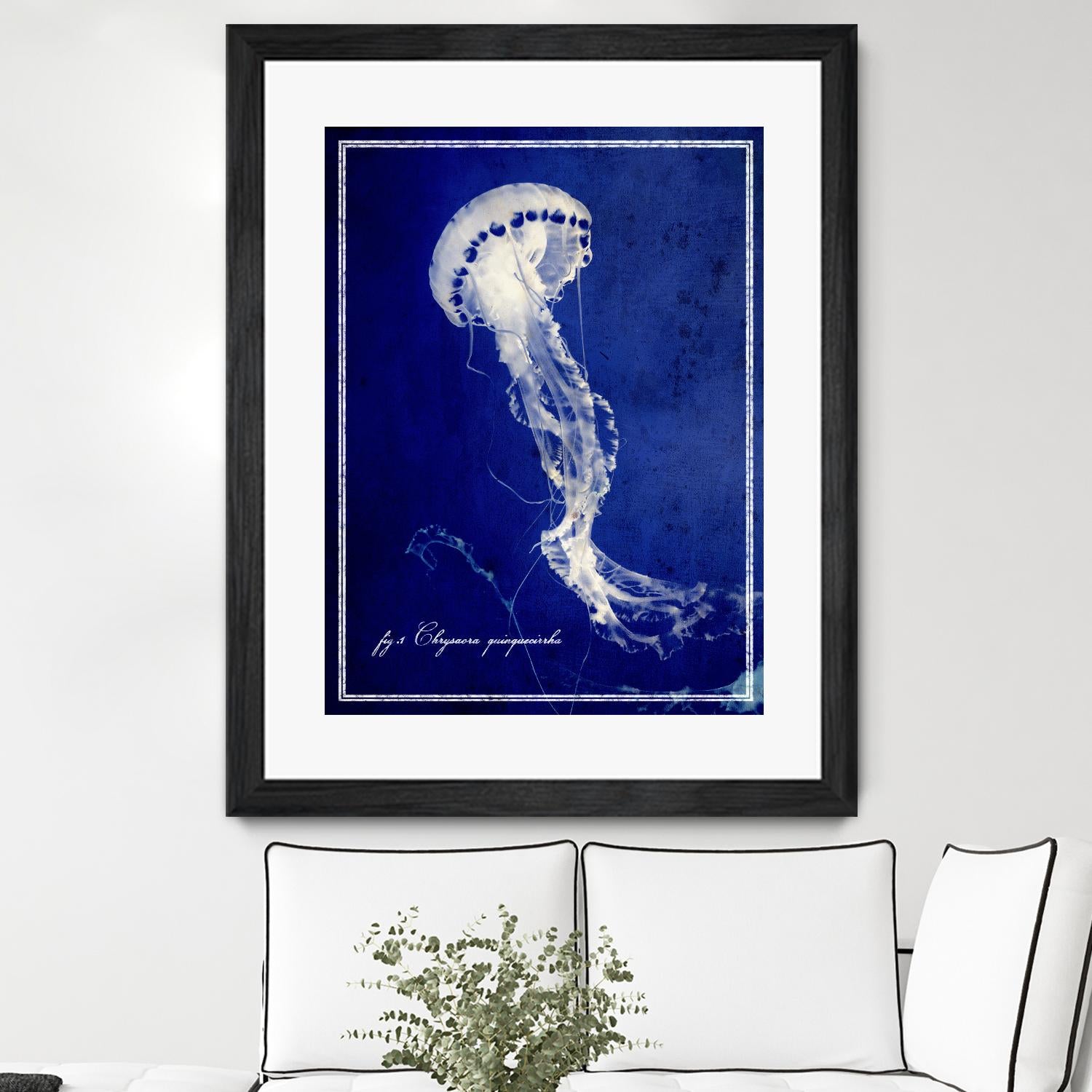 Marine Collection E by GI ArtLab on GIANT ART - blue nautical