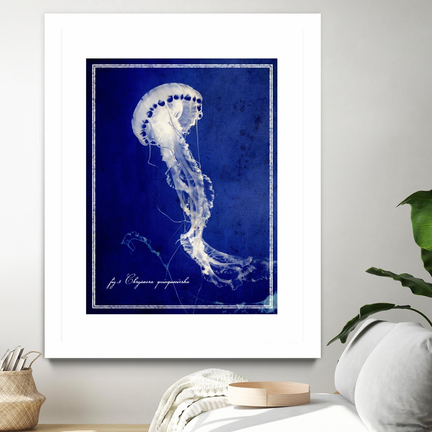 Marine Collection E by GI ArtLab on GIANT ART - blue nautical