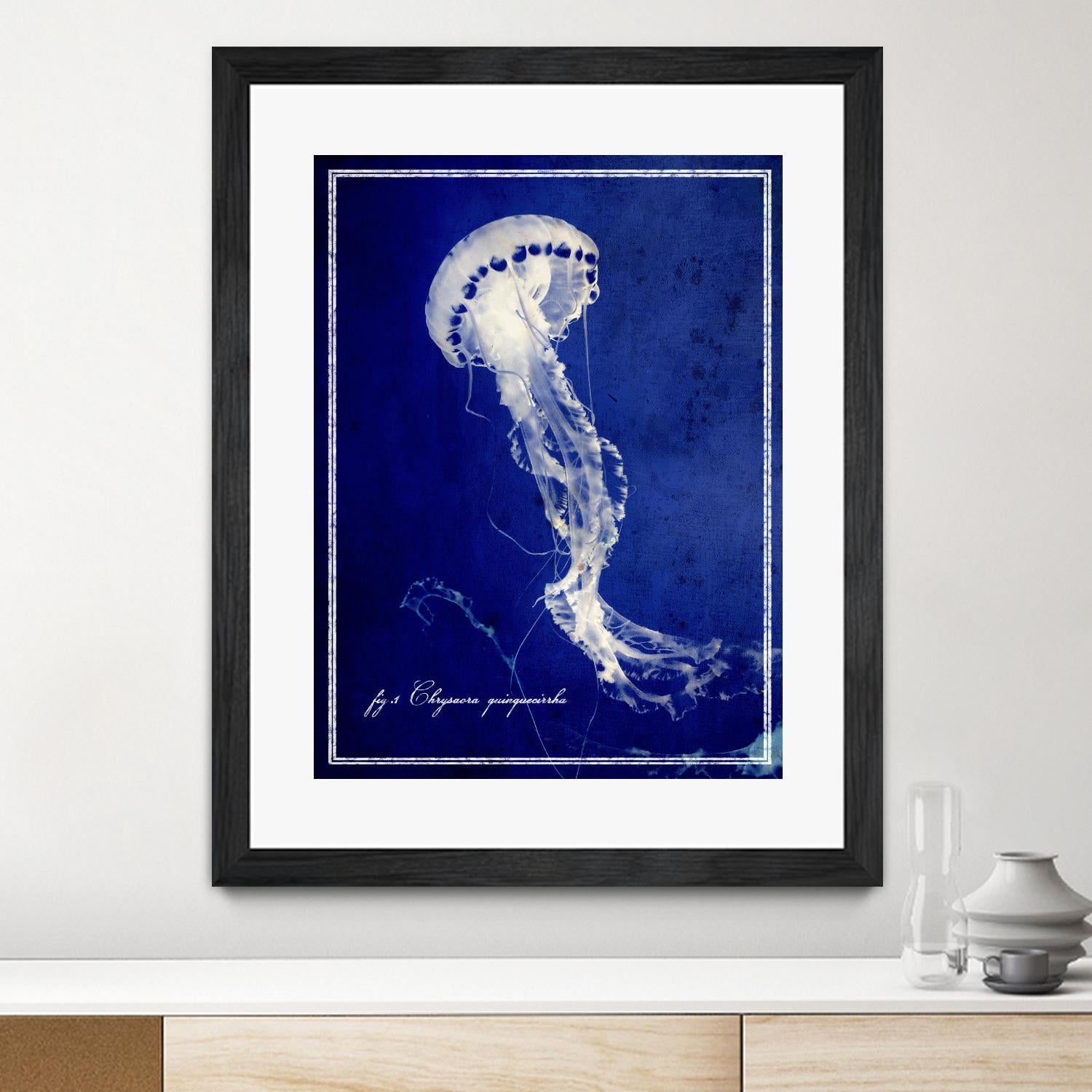 Marine Collection E by GI ArtLab on GIANT ART - blue nautical