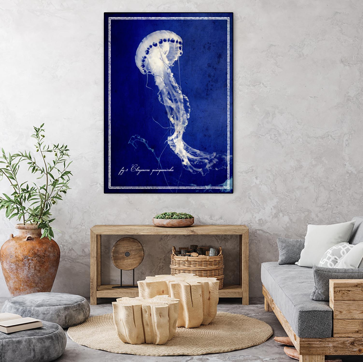 Marine Collection E by GI ArtLab on GIANT ART - blue nautical