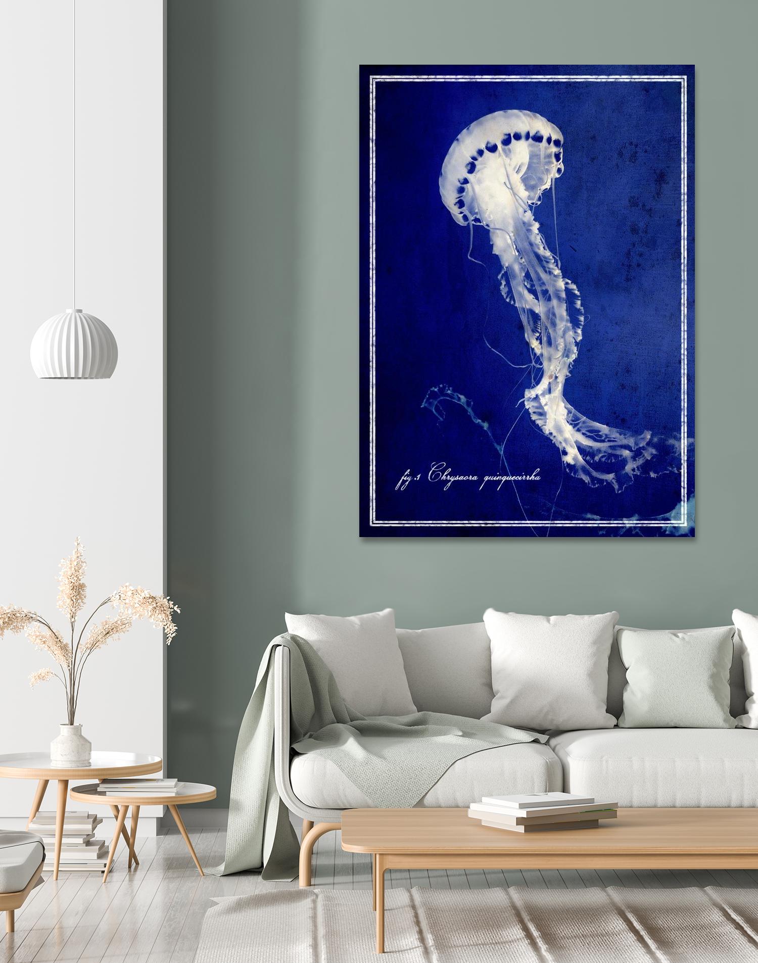 Marine Collection E by GI ArtLab on GIANT ART - blue nautical