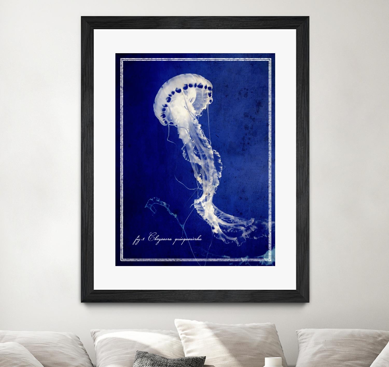 Marine Collection E by GI ArtLab on GIANT ART - blue nautical