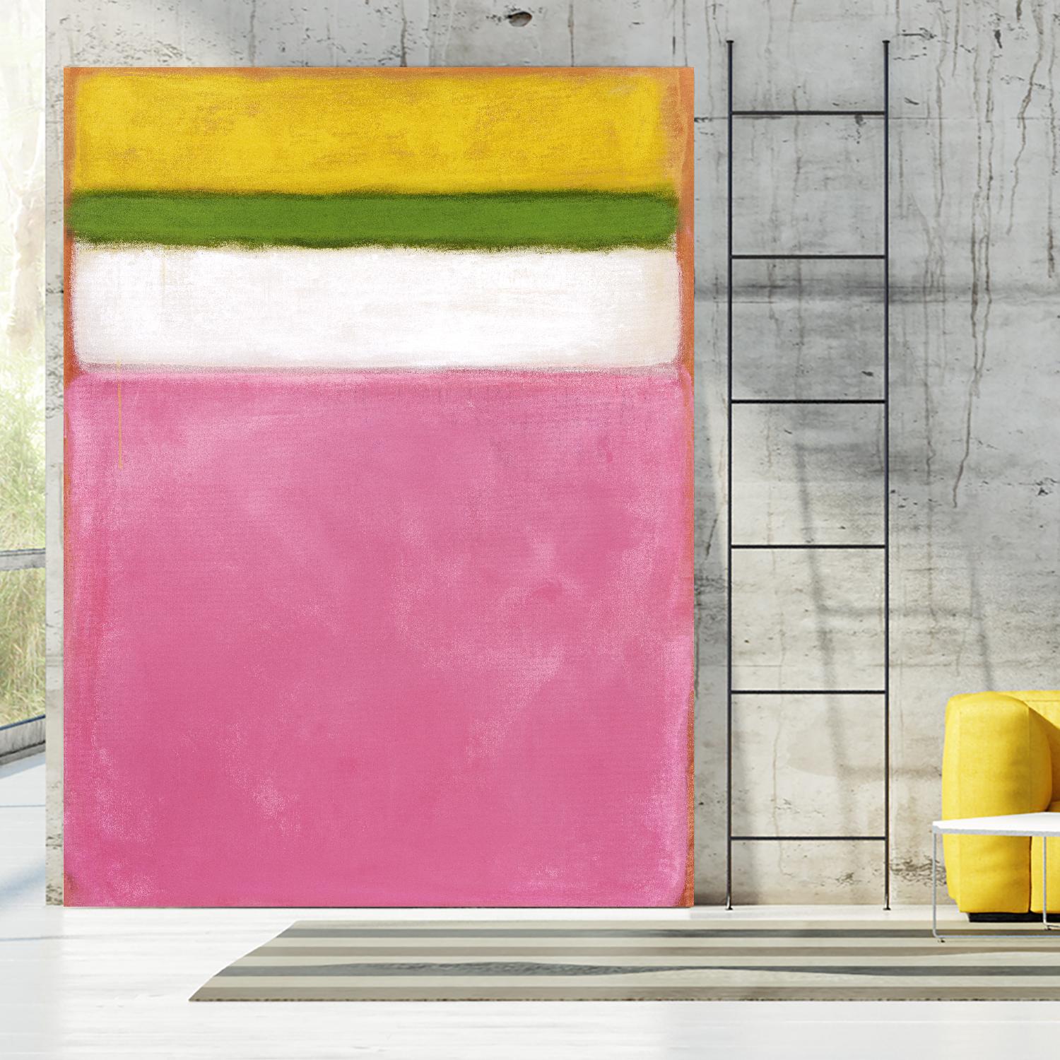 Strawberry Field by Mina Datos on GIANT ART - yellow abstract