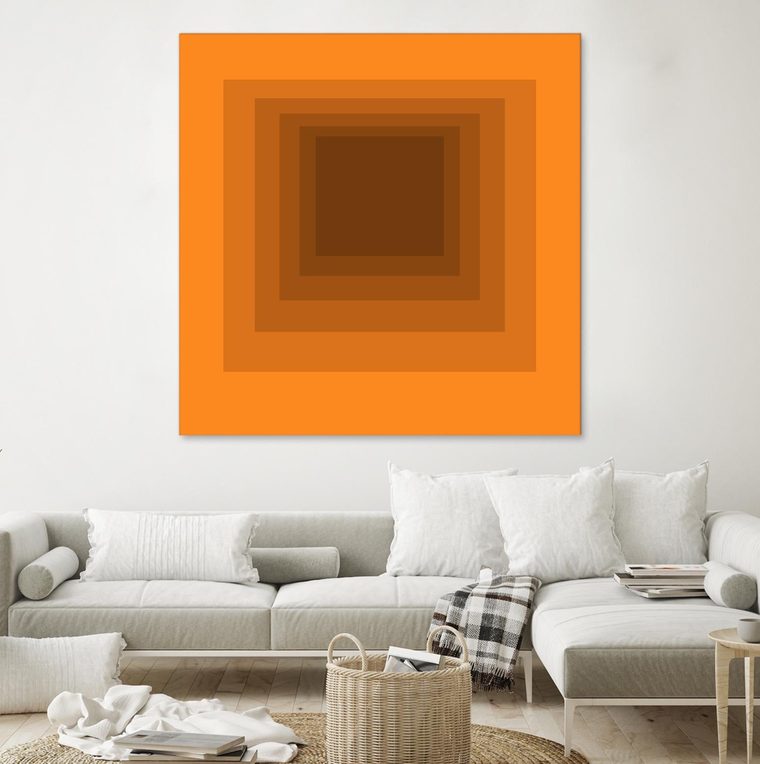 After Josef F by GI ArtLab on GIANT ART - brown abstract