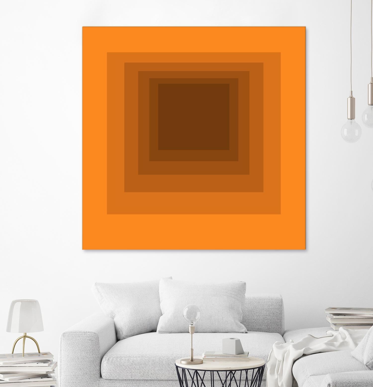 After Josef F by GI ArtLab on GIANT ART - brown abstract