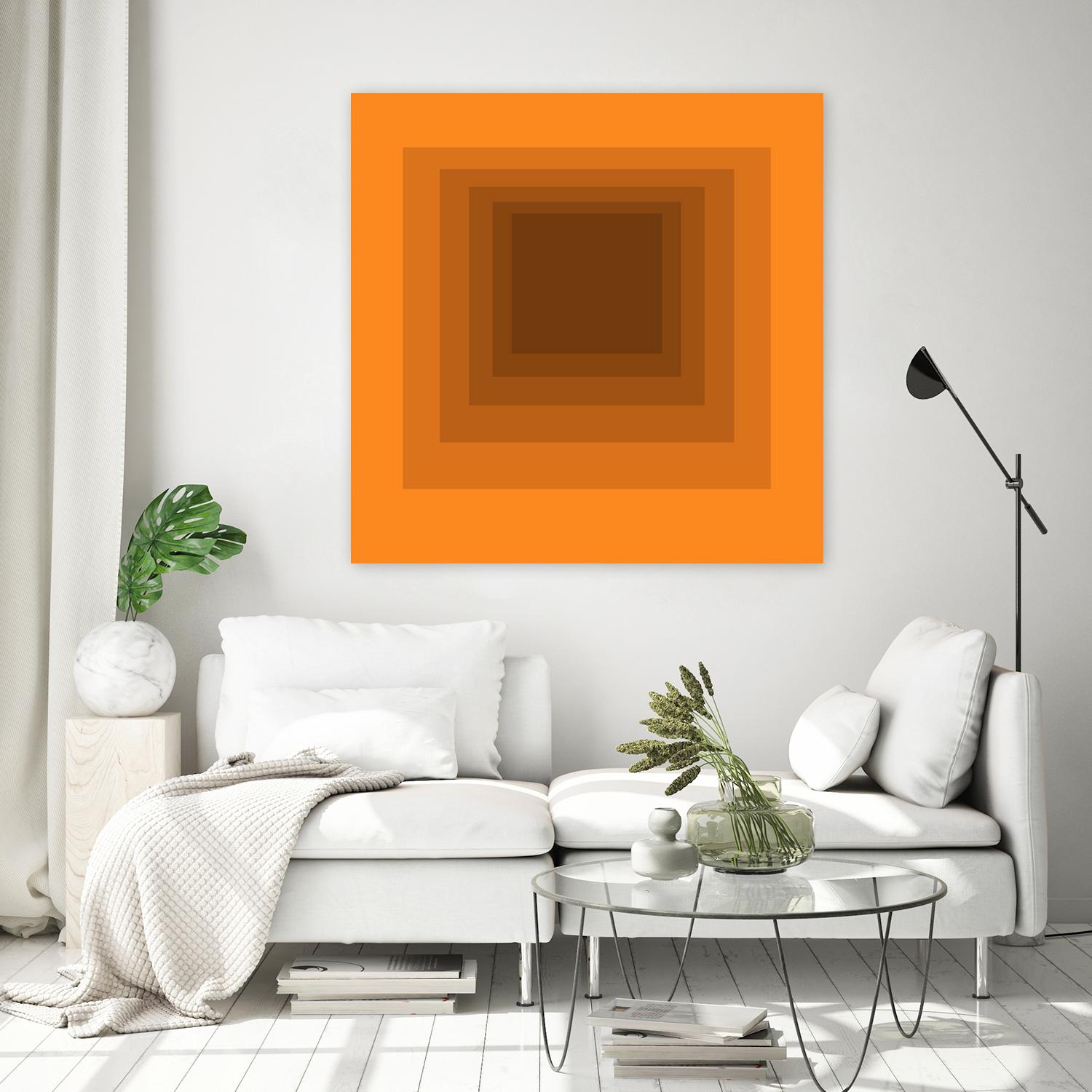 After Josef F by GI ArtLab on GIANT ART - brown abstract