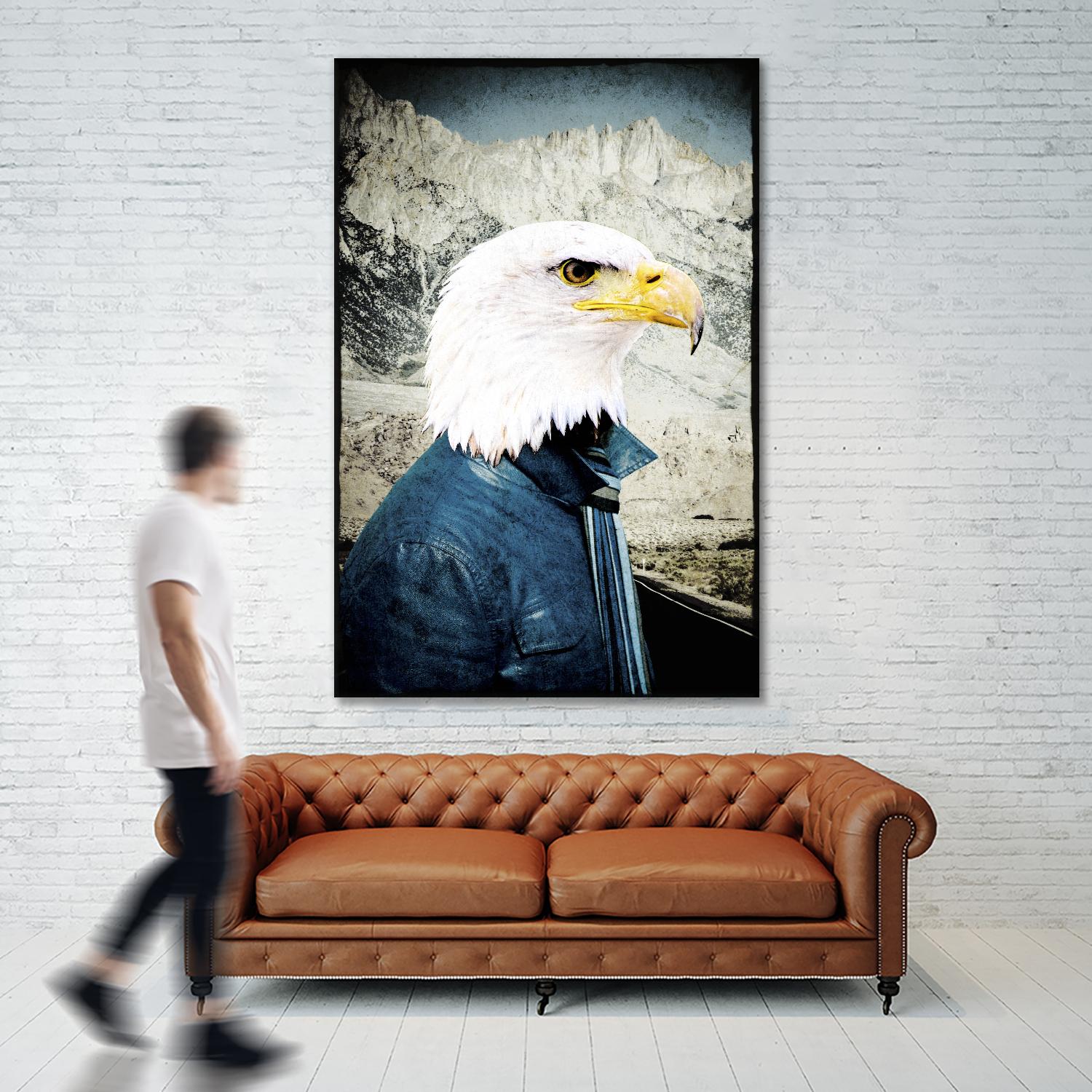 Free Spirit by GI ArtLab on GIANT ART - white contemporary