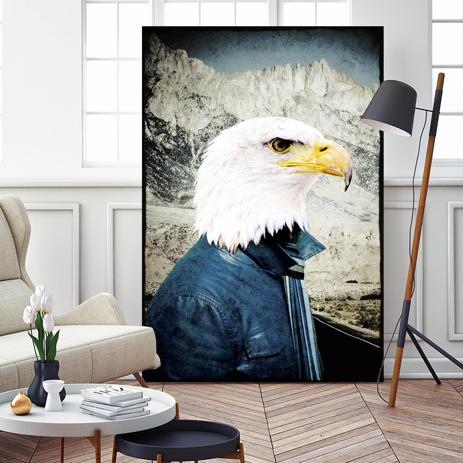 Free Spirit by GI ArtLab on GIANT ART - white contemporary