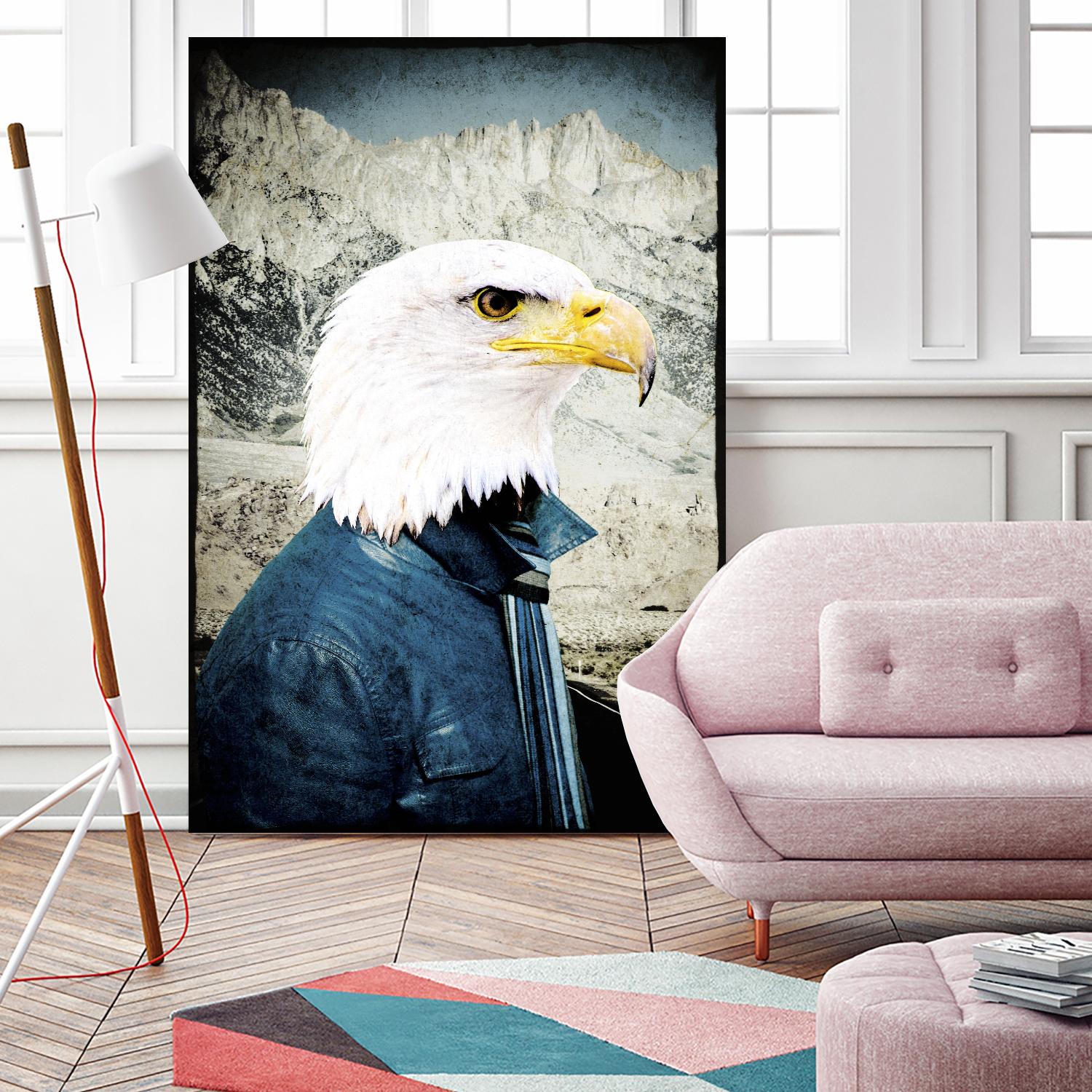 Free Spirit by GI ArtLab on GIANT ART - white contemporary