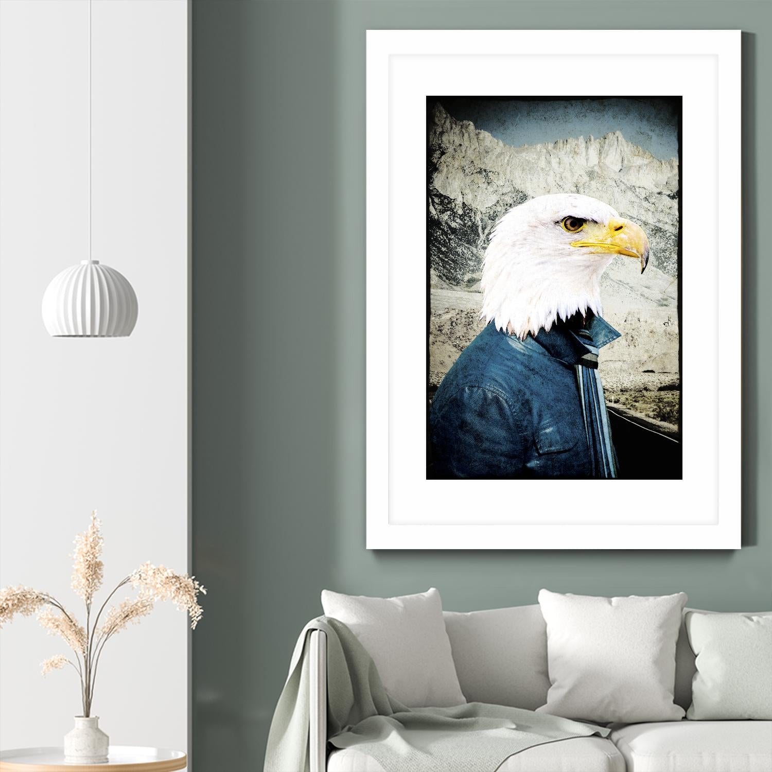 Free Spirit by GI ArtLab on GIANT ART - white contemporary