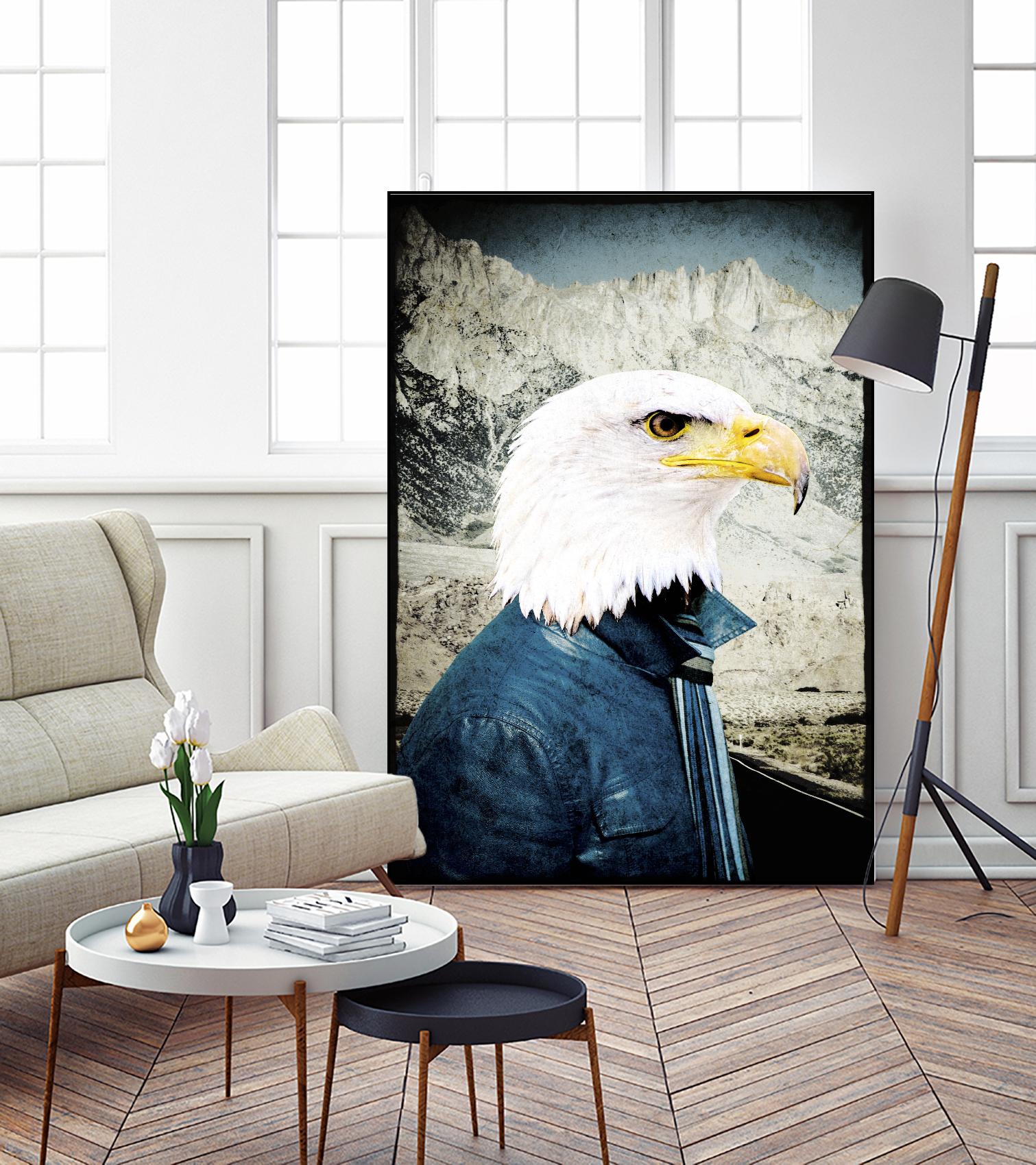 Free Spirit by GI ArtLab on GIANT ART - white contemporary