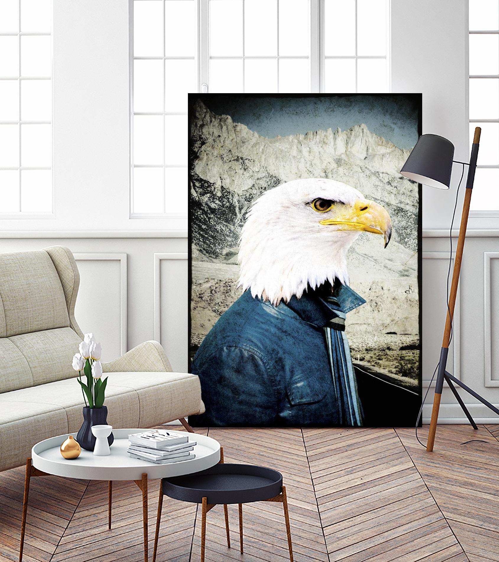 Free Spirit by GI ArtLab on GIANT ART - white contemporary