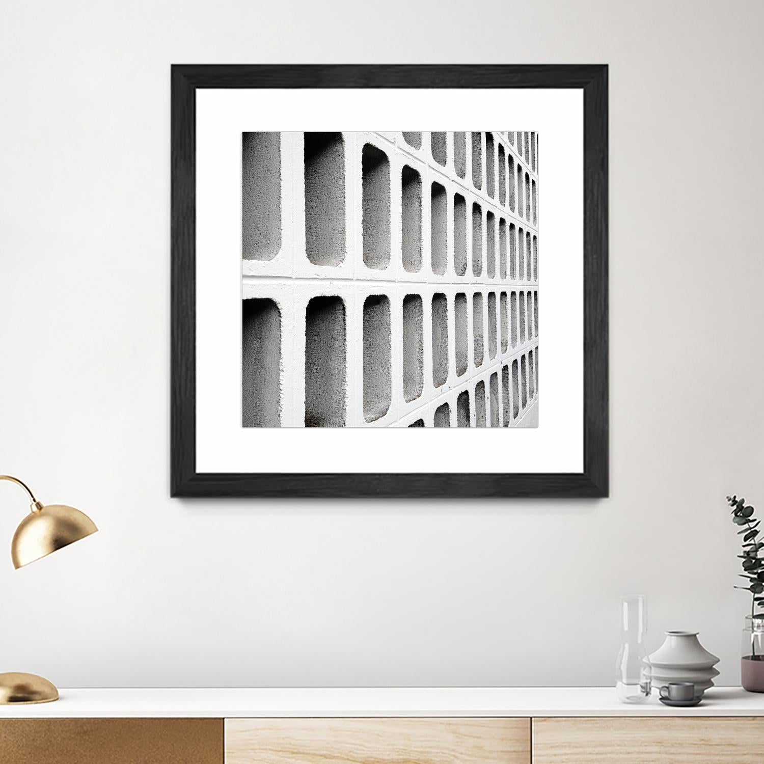 West Seattle Wall by Mimi Payne on GIANT ART - grey architectural