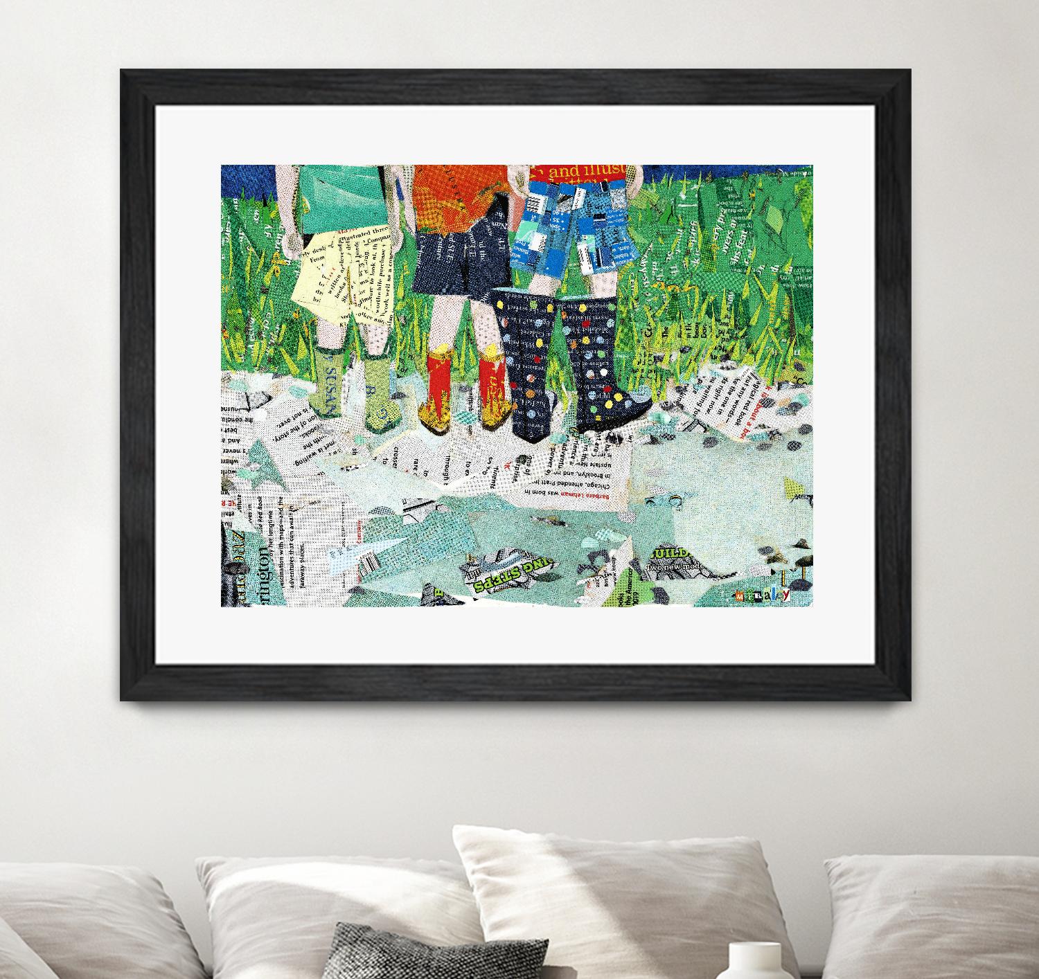 Calm #5, Yacolt WA by Mark Fraley on GIANT ART - green contemporary