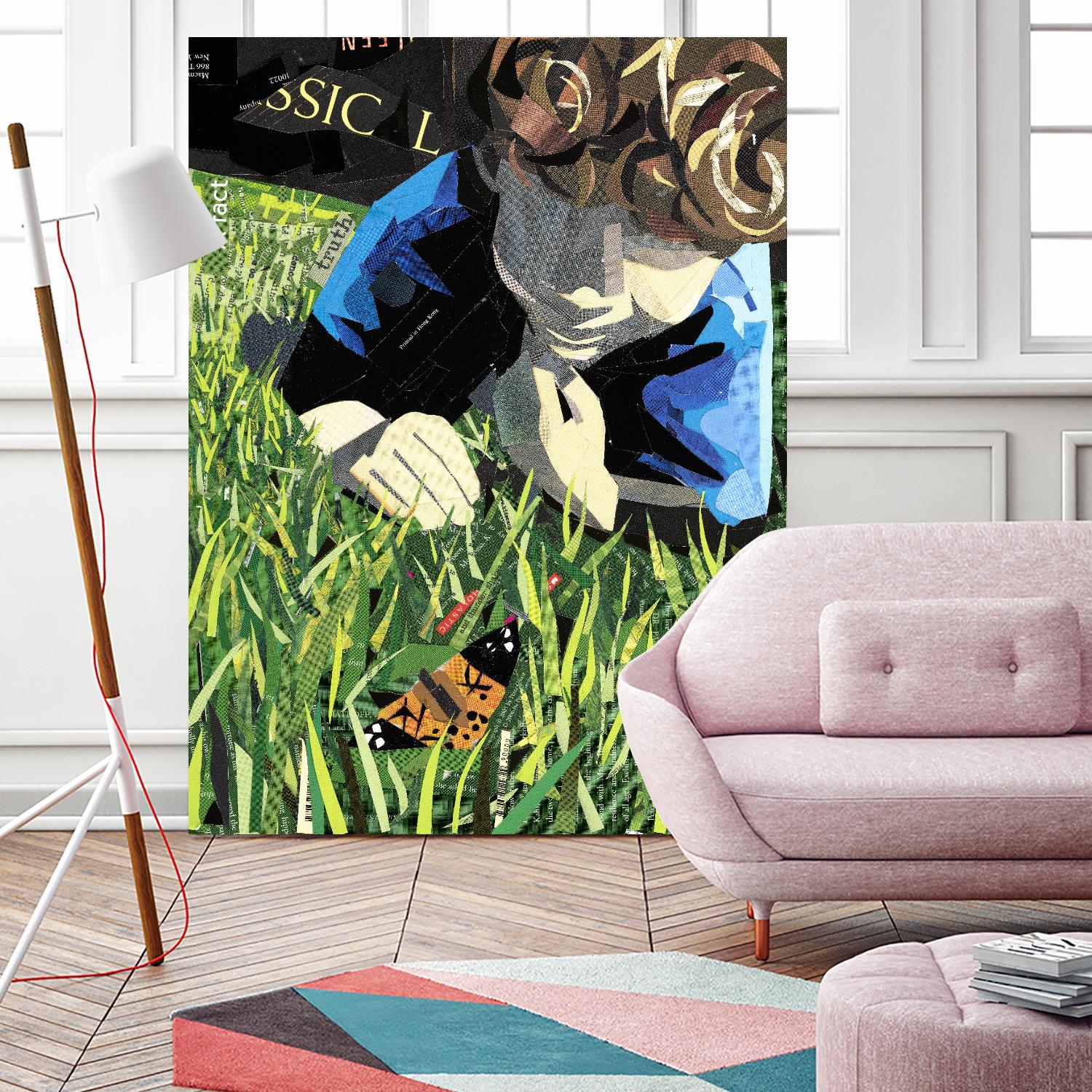 Calm #8, Front Yard Discovery by Mark Fraley on GIANT ART - green contemporary