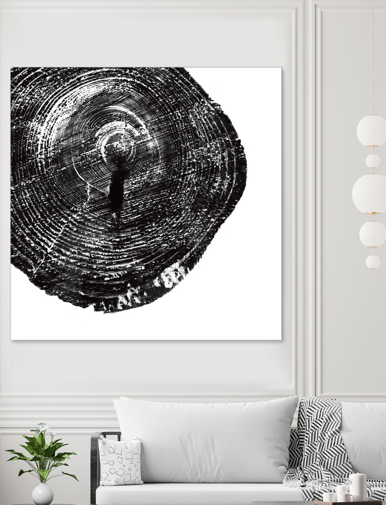 Chopped 60 by GI ArtLab on GIANT ART - white trees