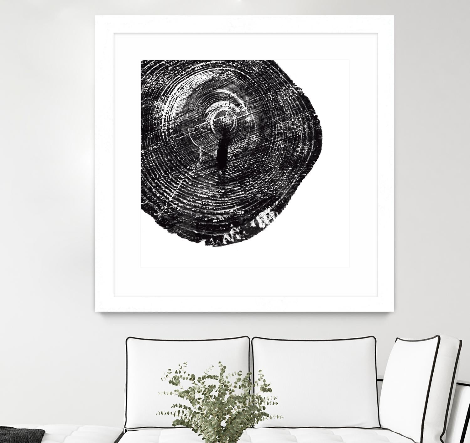 Chopped 60 by GI ArtLab on GIANT ART - white trees