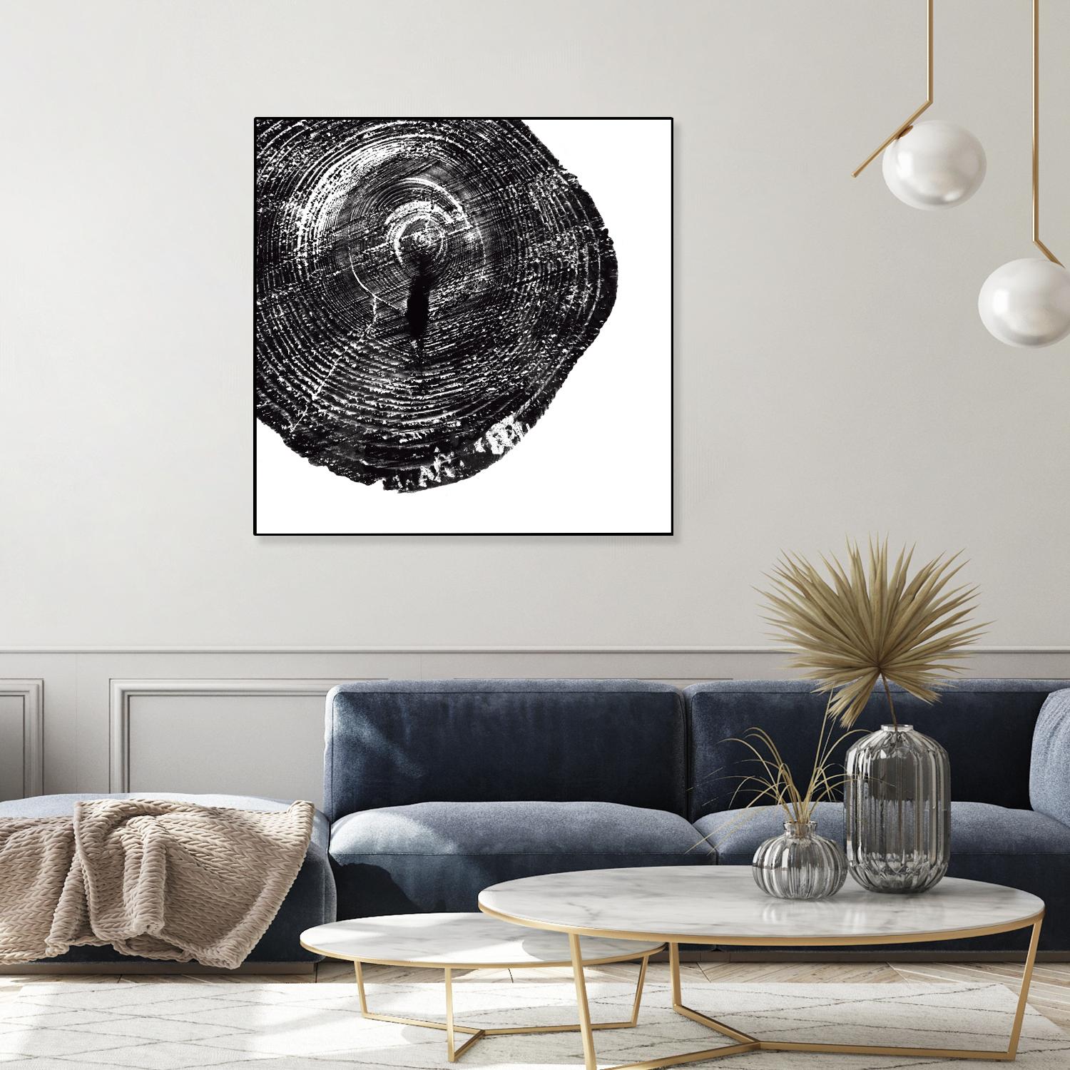 Chopped 60 by GI ArtLab on GIANT ART - white trees