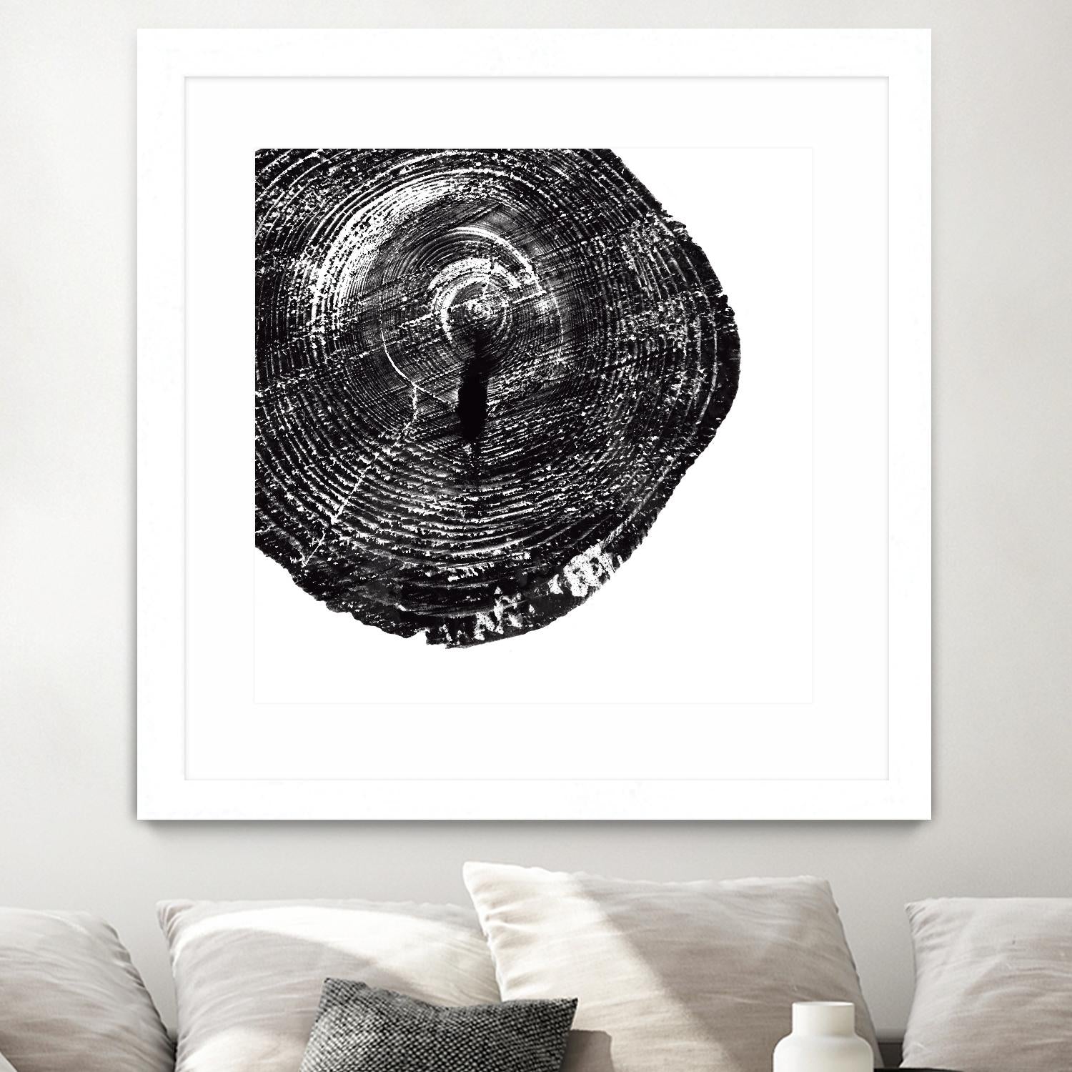 Chopped 60 by GI ArtLab on GIANT ART - white trees