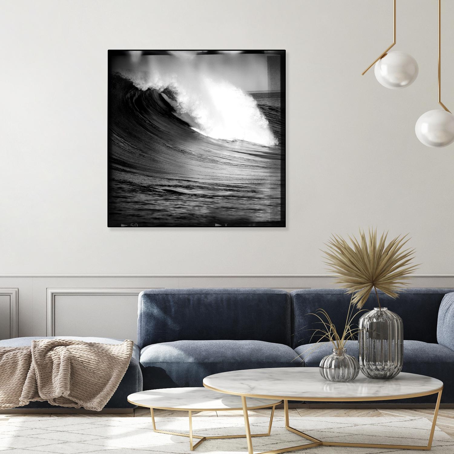 Wish You Were Here 8 by GI ArtLab on GIANT ART - black sea scene