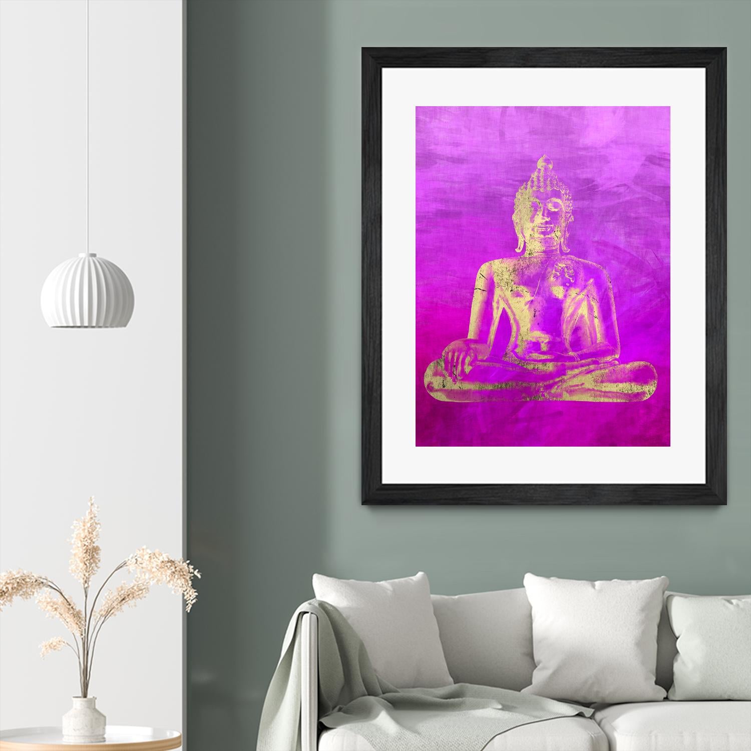 Buddha by GI ArtLab on GIANT ART - yellow oriental