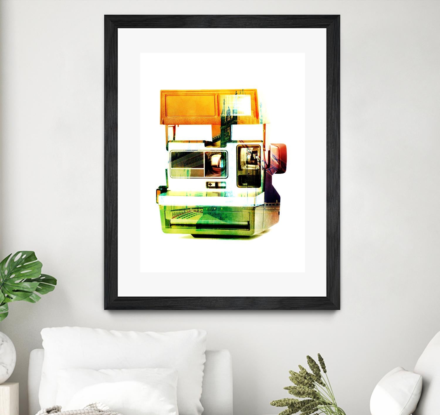 Instant London by GI ArtLab on GIANT ART - white pop art - alternative