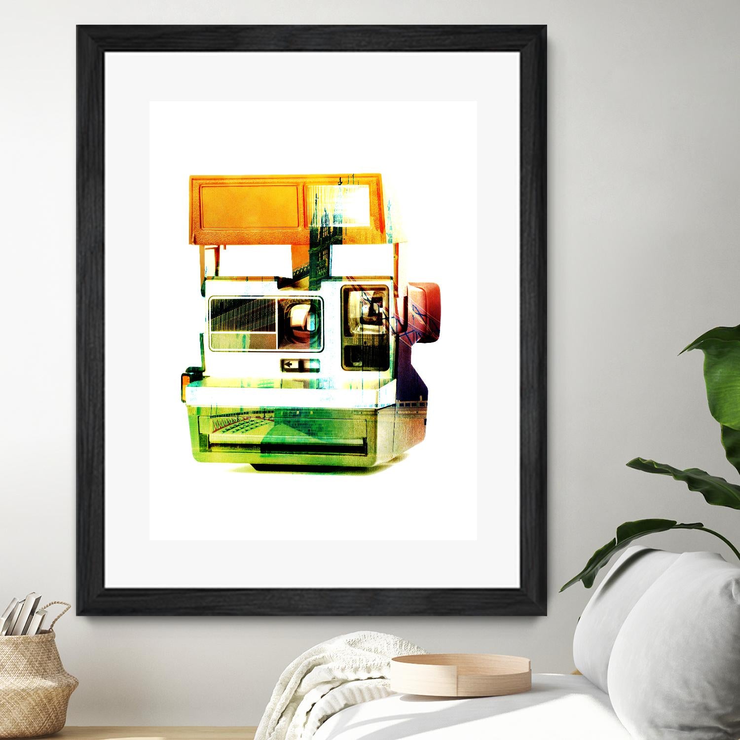 Instant London by GI ArtLab on GIANT ART - white pop art - alternative