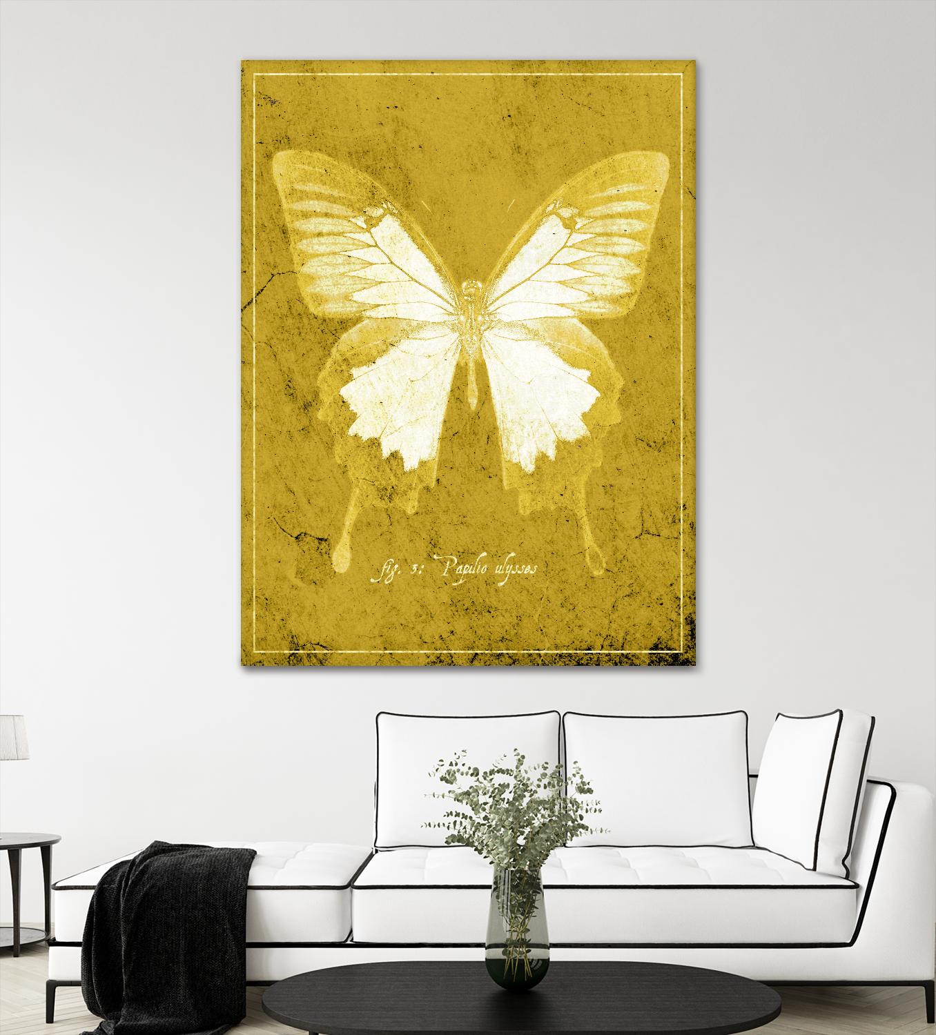 Butterfly L by GI ArtLab on GIANT ART - pink animals
