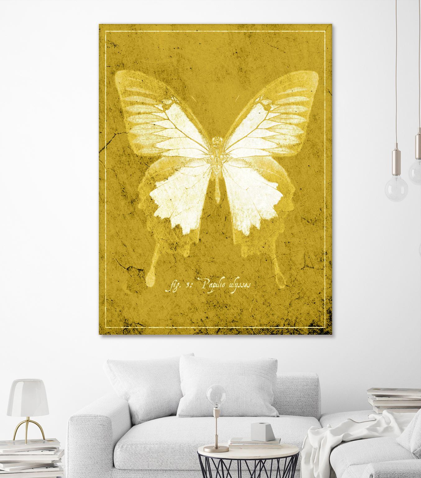 Butterfly L by GI ArtLab on GIANT ART - pink animals