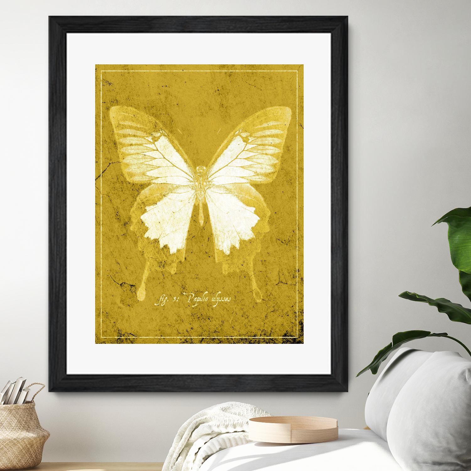 Butterfly L by GI ArtLab on GIANT ART - pink animals