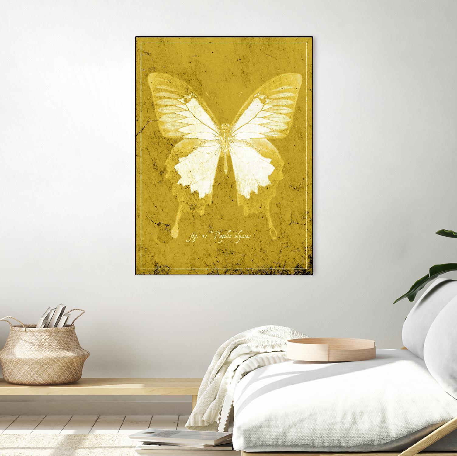 Butterfly L by GI ArtLab on GIANT ART - pink animals