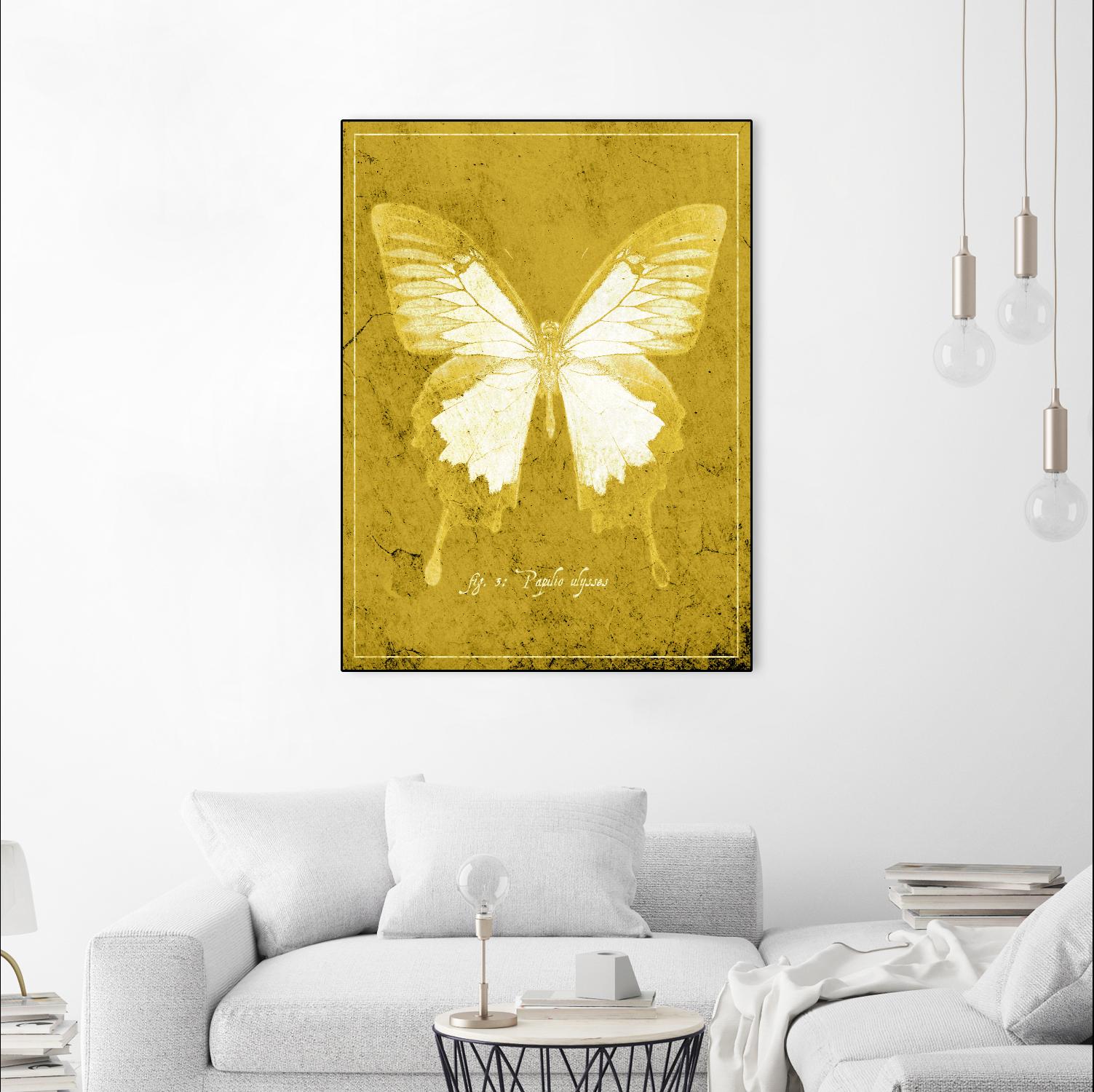 Butterfly L by GI ArtLab on GIANT ART - pink animals