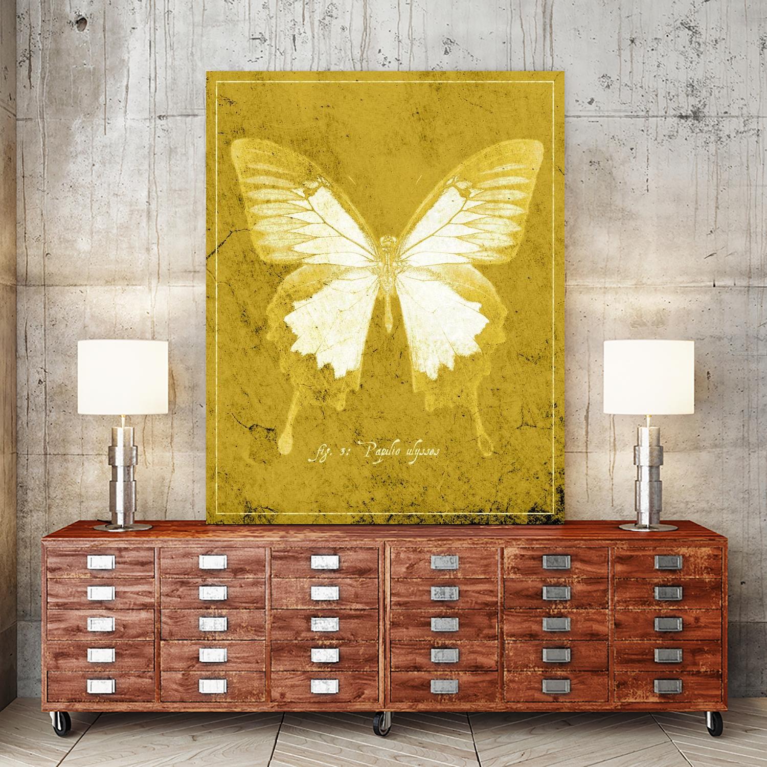 Butterfly L by GI ArtLab on GIANT ART - pink animals
